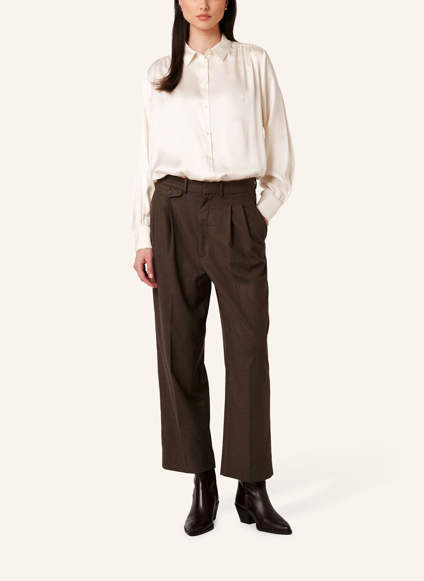 DESOTO Hemdbluse LENA: ECRU