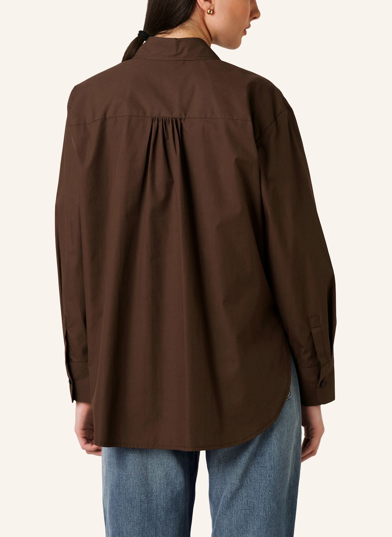 DESOTO Hemdbluse FINJA: BRAUN