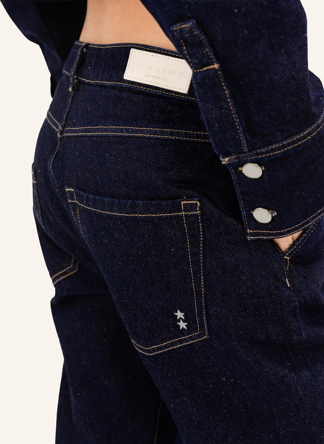 ICON DENIM Jeans TINY: SCHWARZ