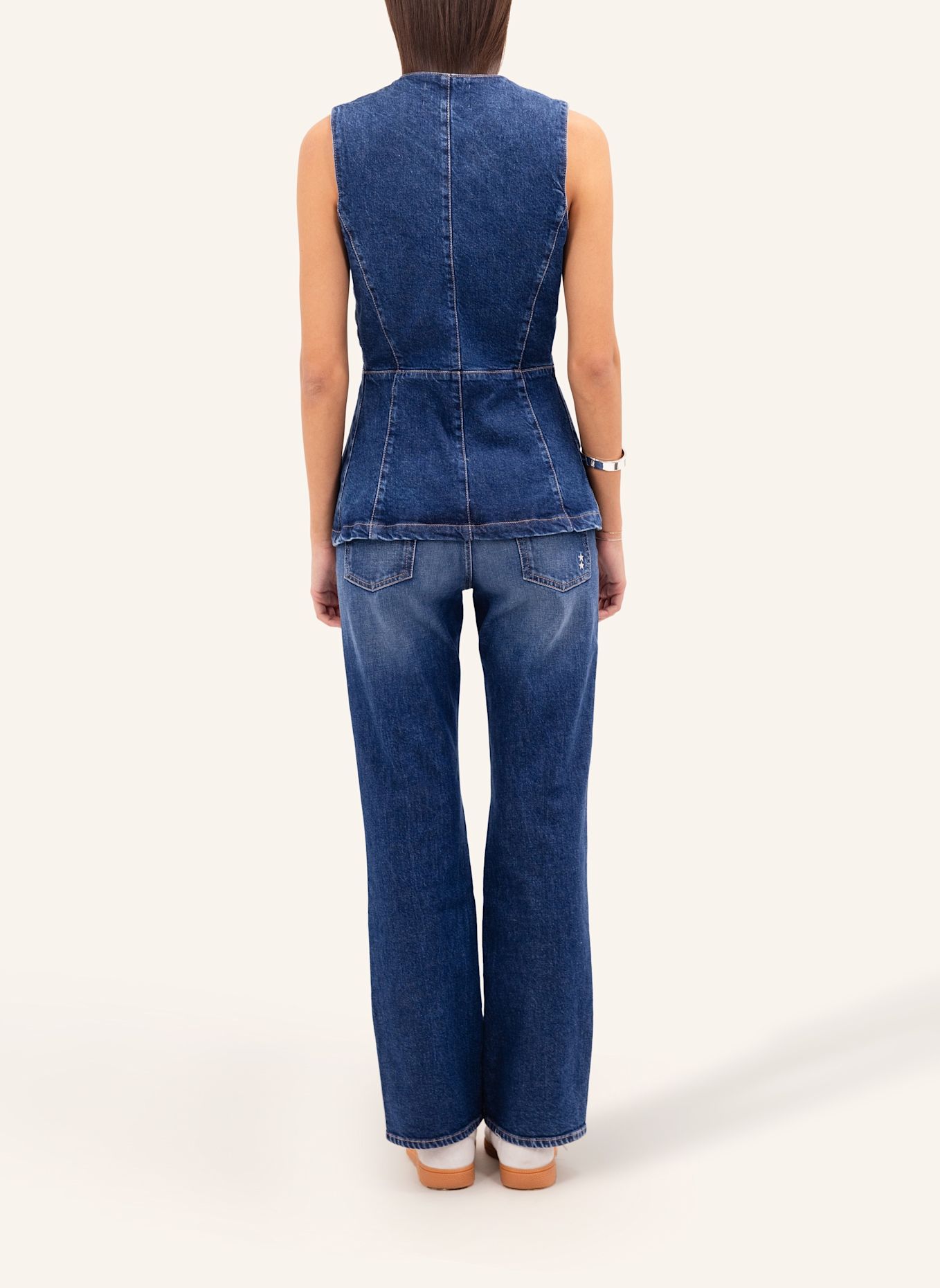 ICON DENIM Vest LOLA: BLAU