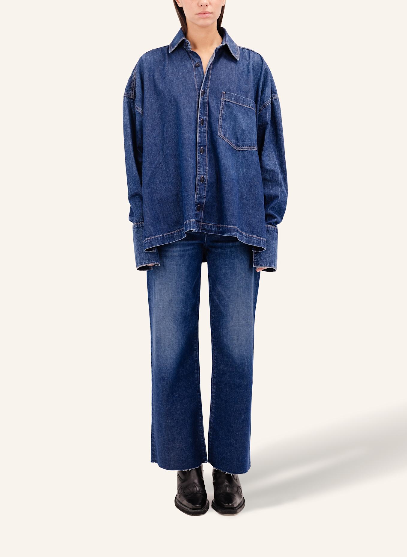 ICON DENIM Shirt RENA: BLAU