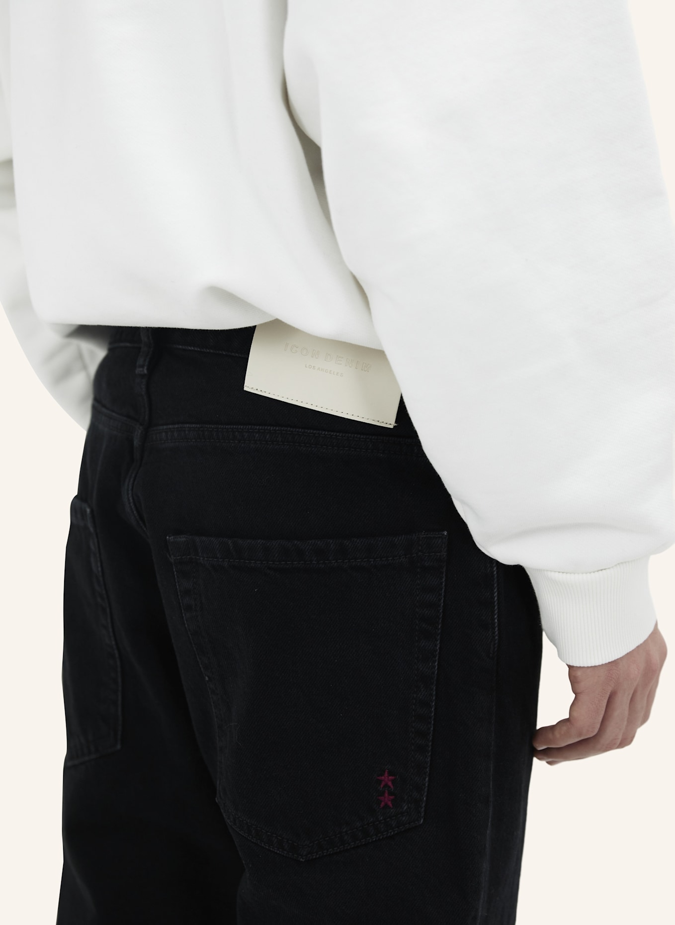 ICON DENIM Jeans JOSH: SCHWARZ