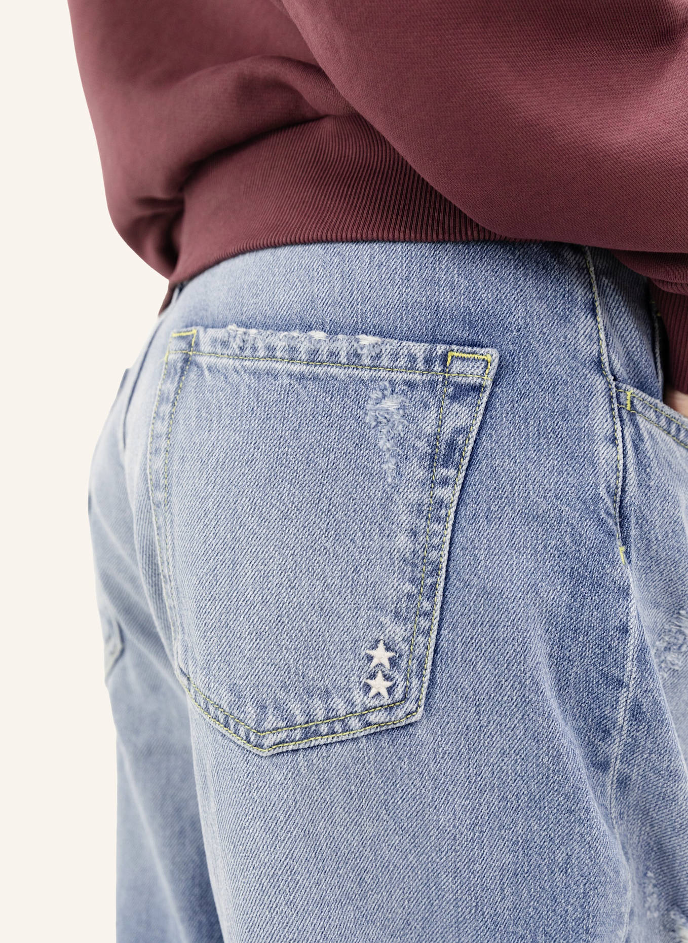 ICON DENIM Jeans POPPY: BLAU