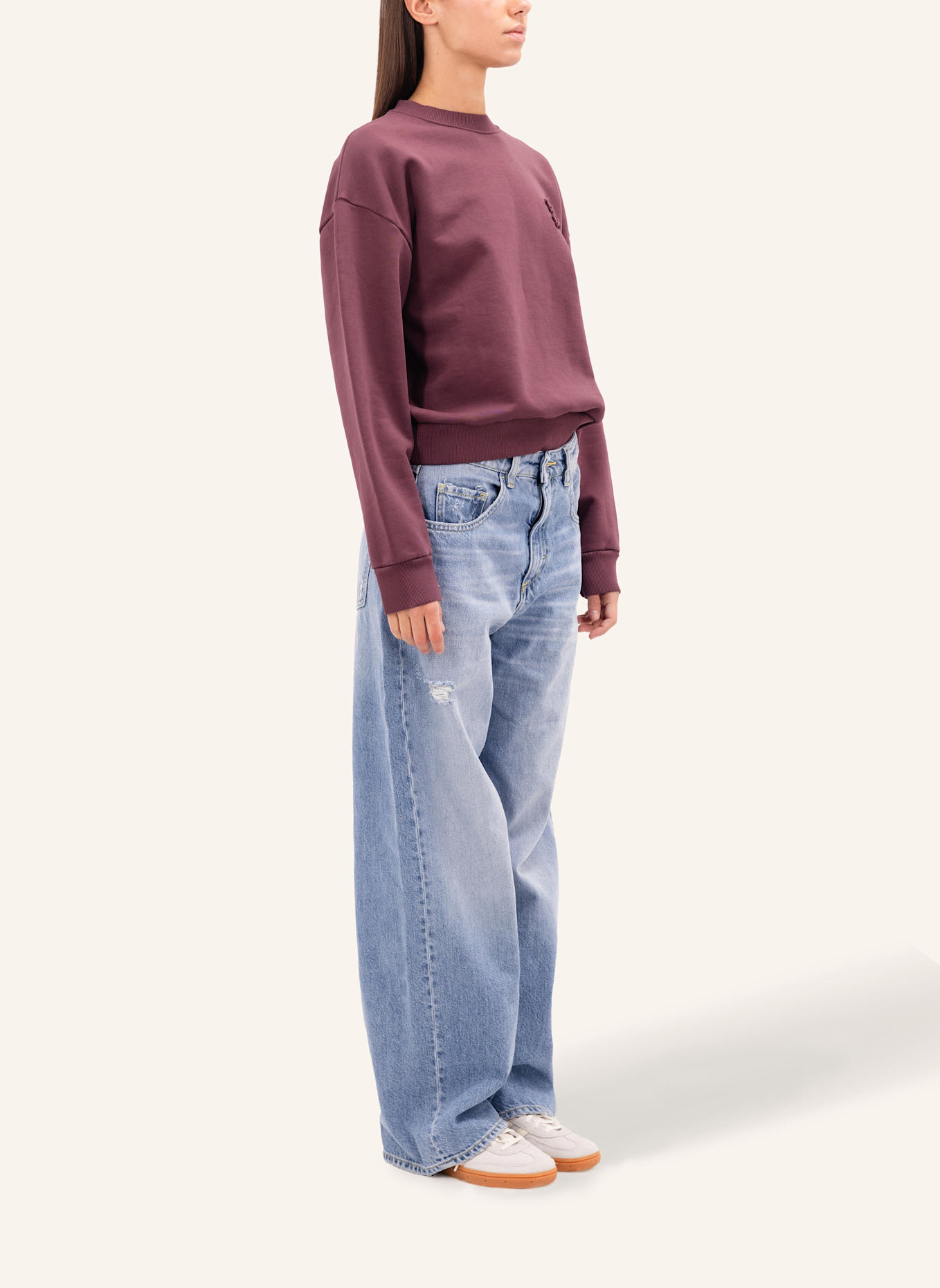 ICON DENIM Jeans POPPY: BLAU