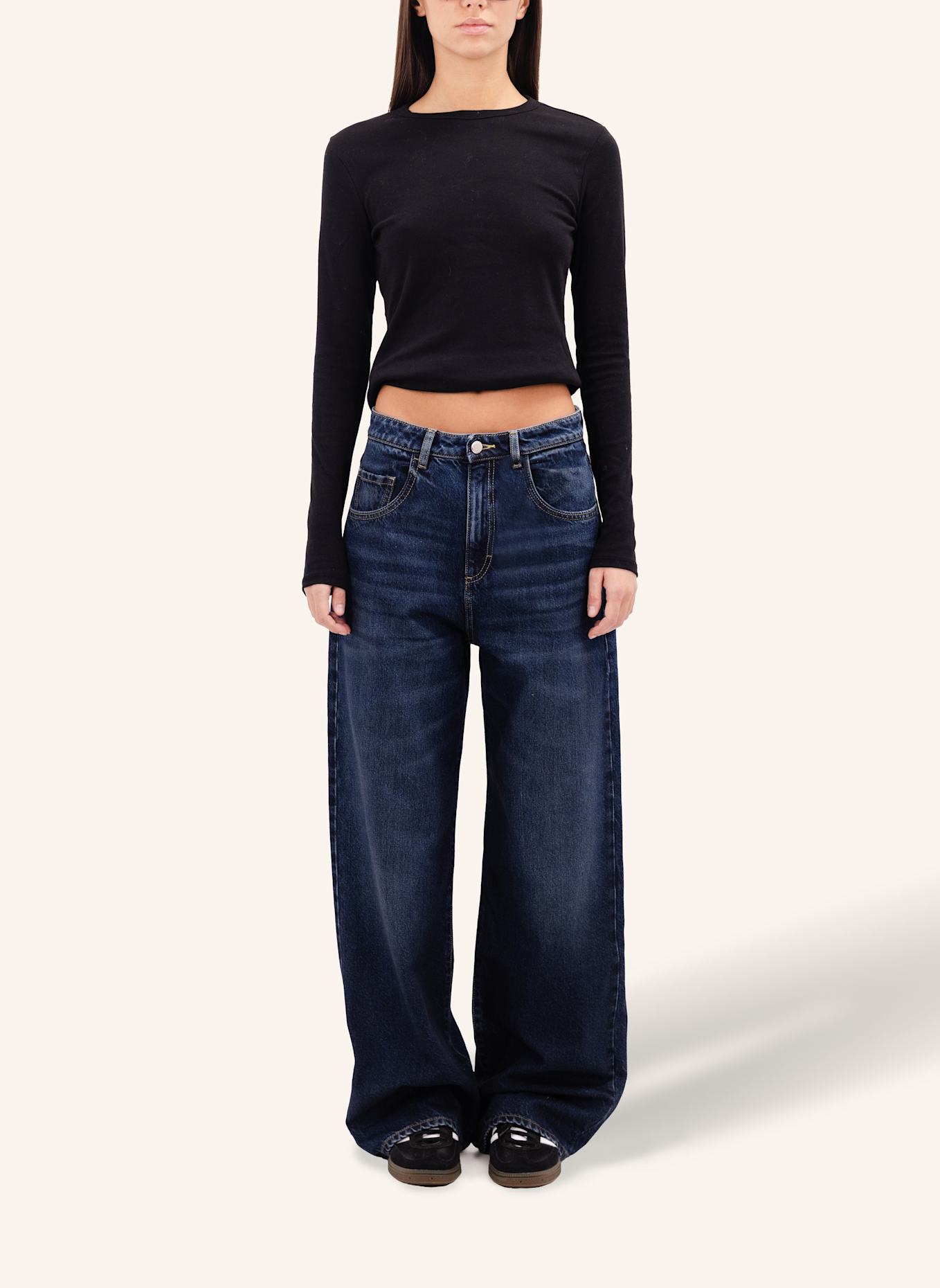 ICON DENIM Jeans POPPY: BLAU