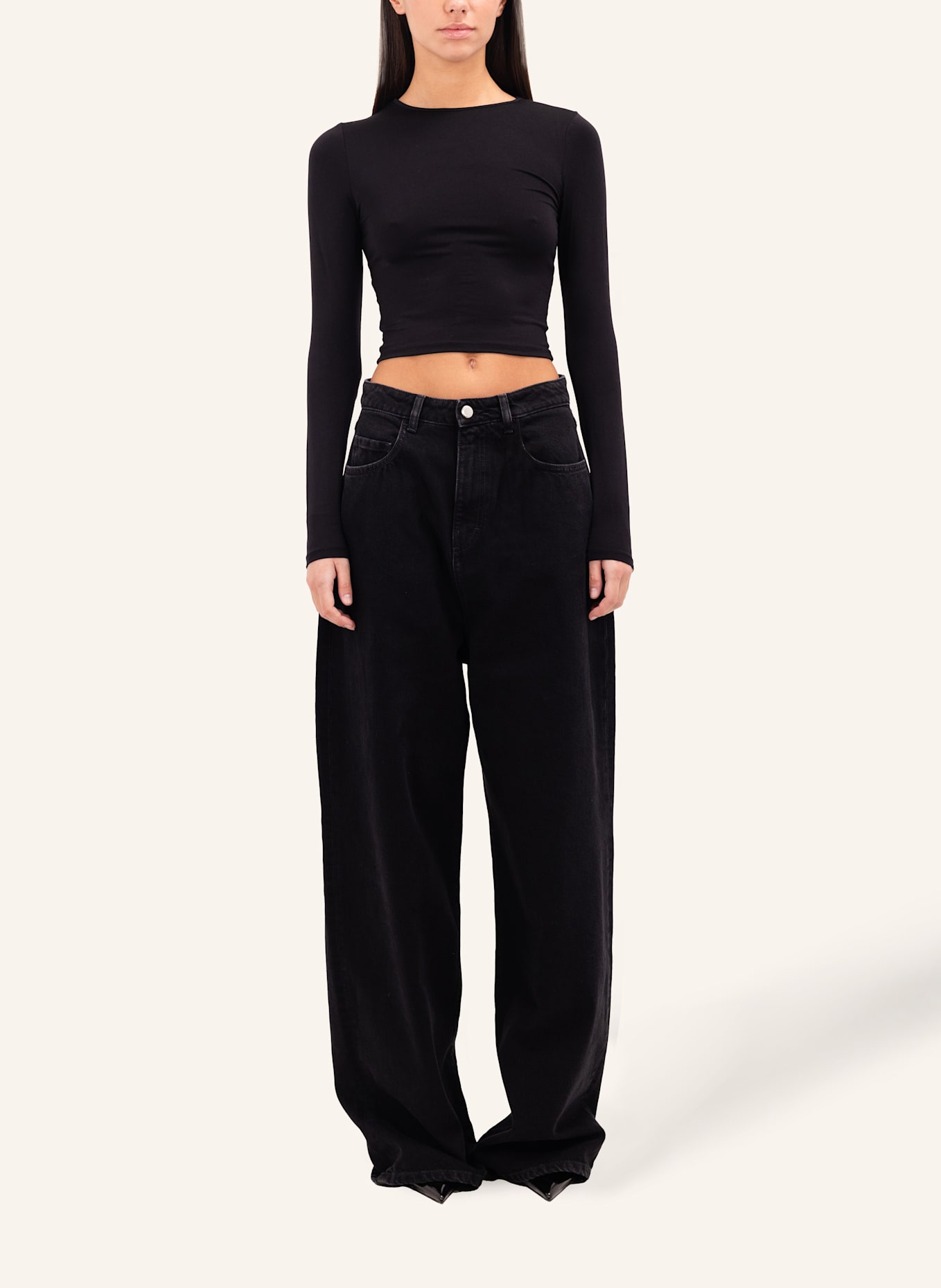 ICON DENIM Jeans COCO: SCHWARZ