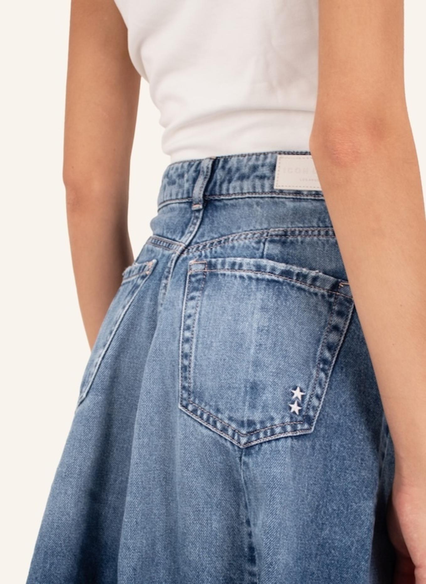 ICON DENIM Skirt CORA: DUNKELBLAU