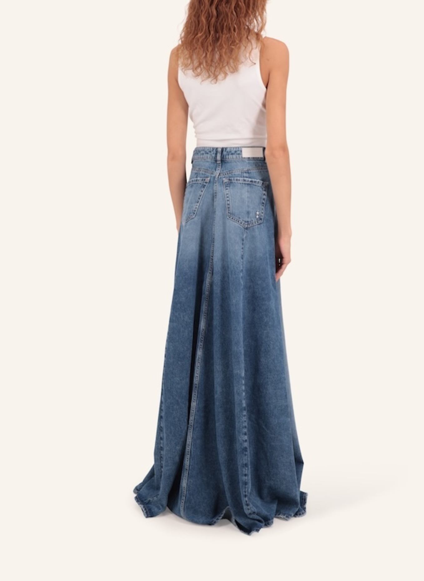 ICON DENIM Skirt CORA: DUNKELBLAU