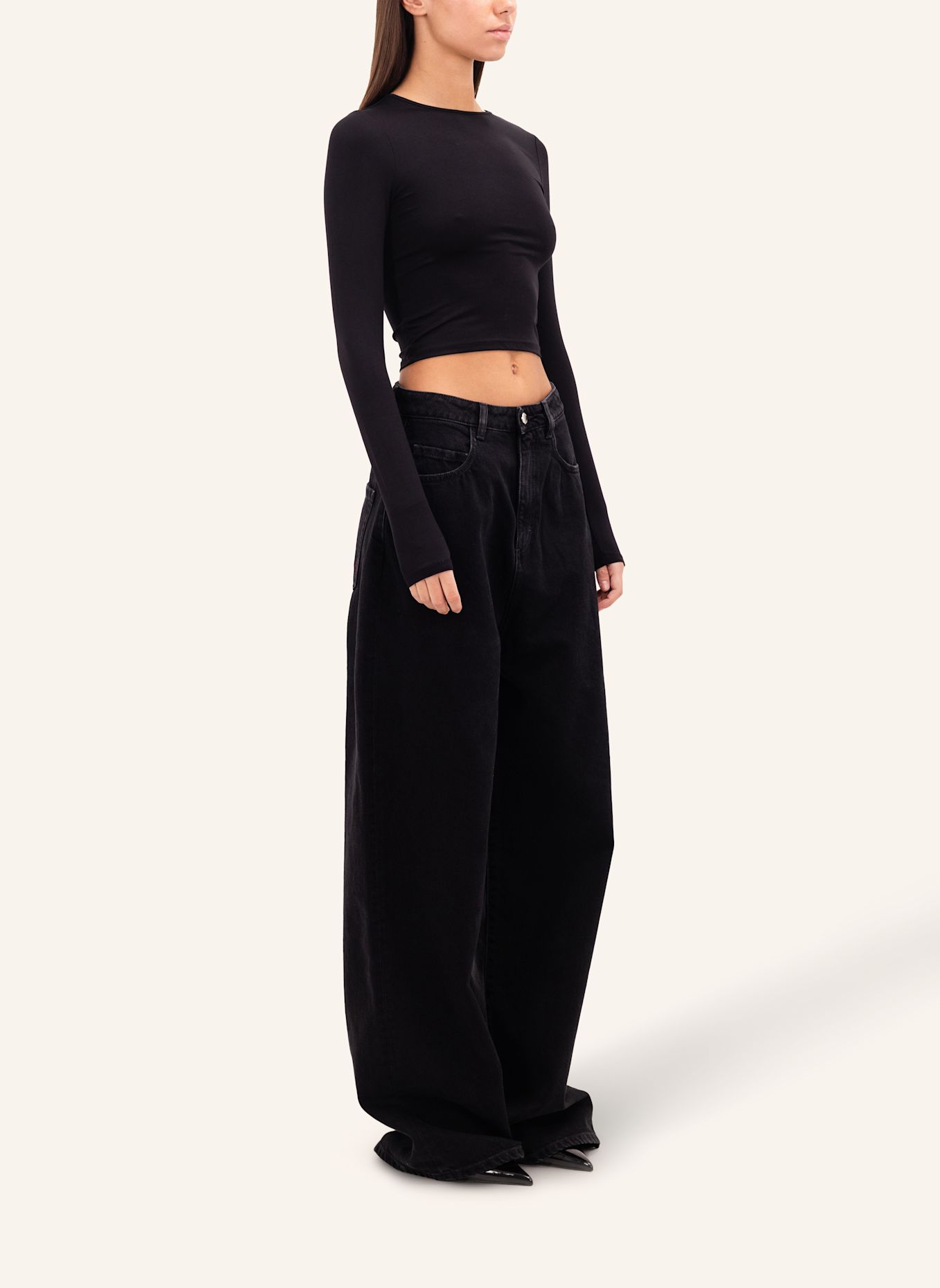 ICON DENIM Jeans COCO: SCHWARZ