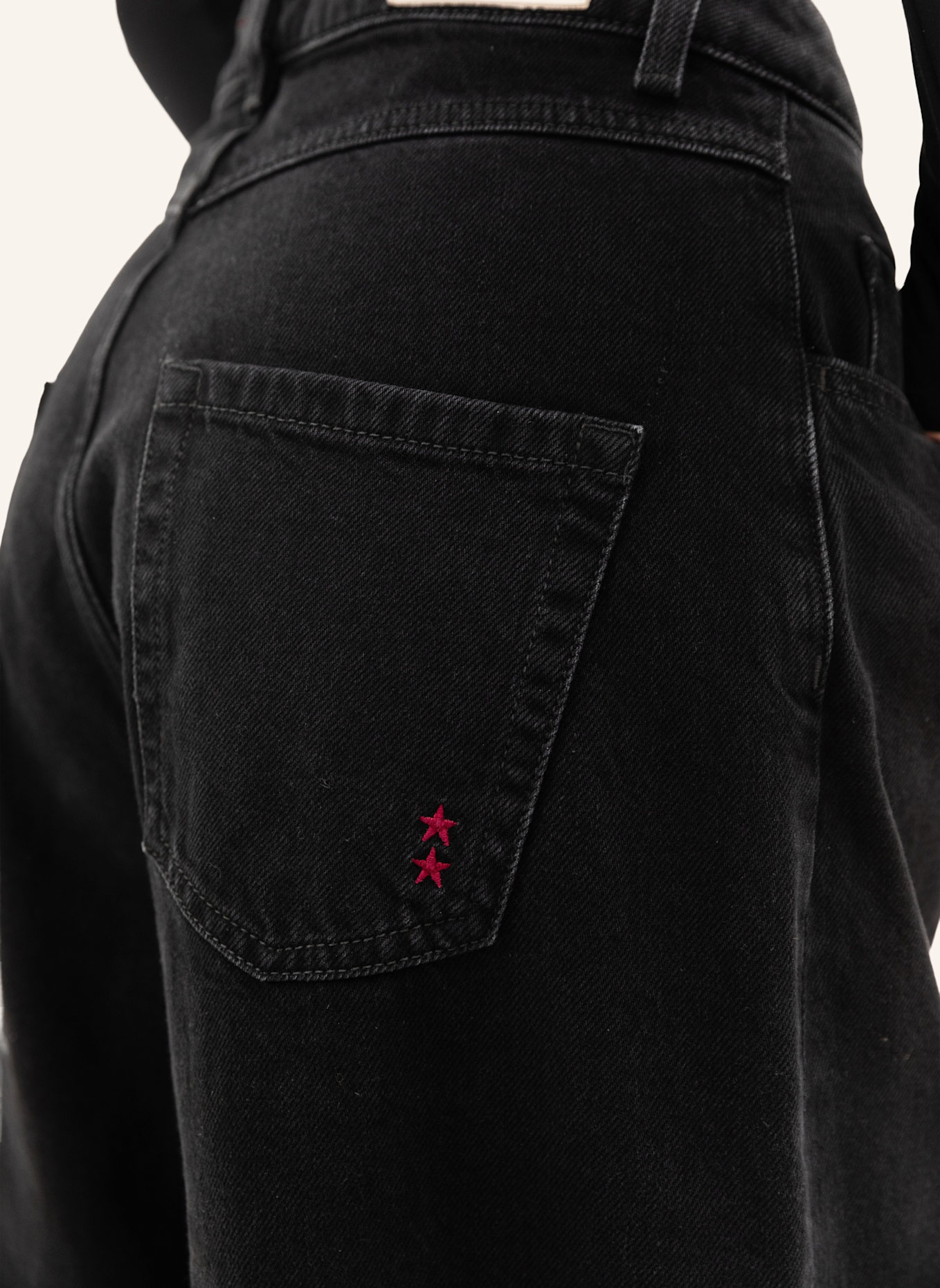 ICON DENIM Jeans COCO: SCHWARZ