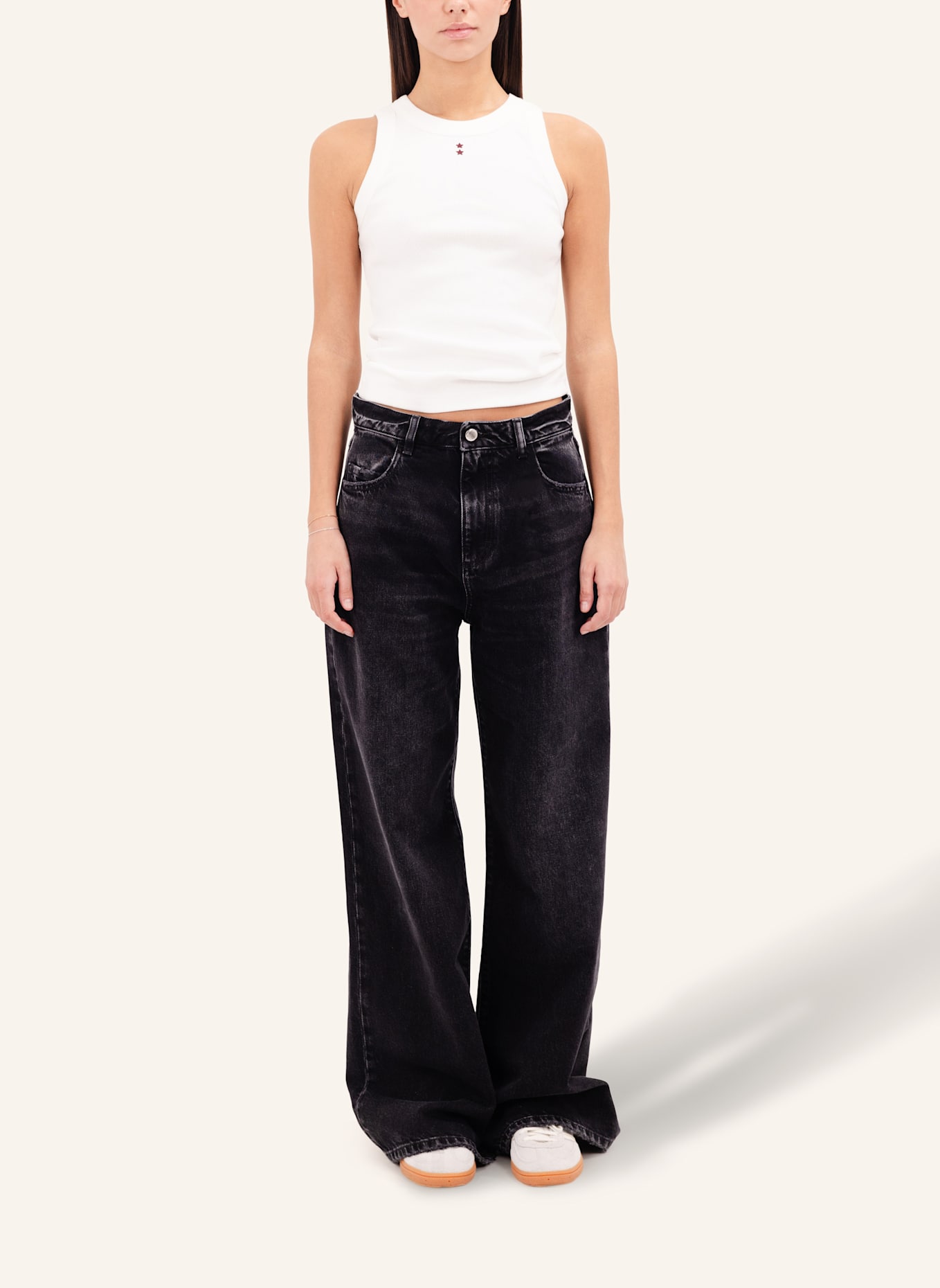 ICON DENIM Jeans DEBBY: SCHWARZ