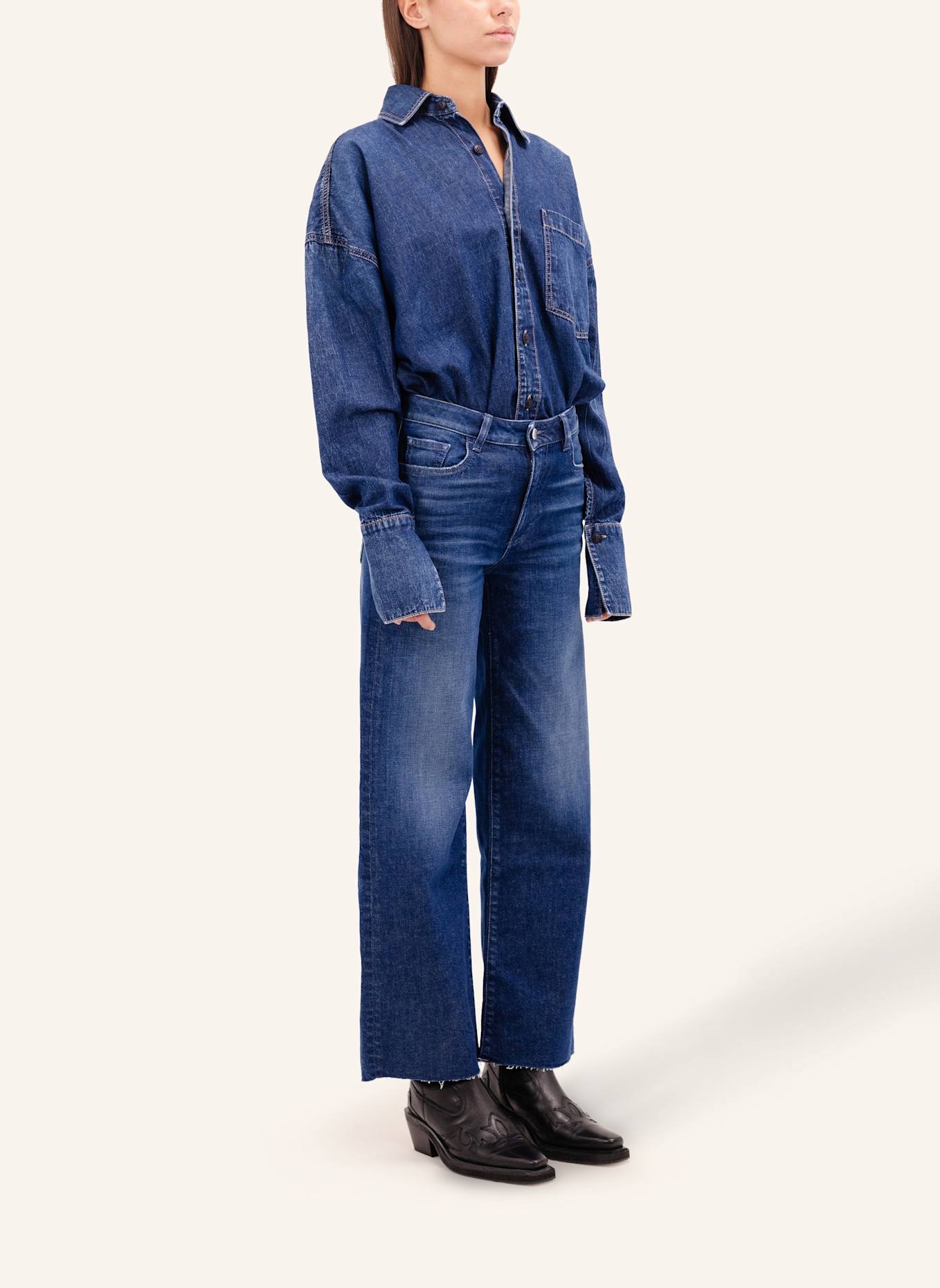 ICON DENIM Jeans ANGIE: BLAU