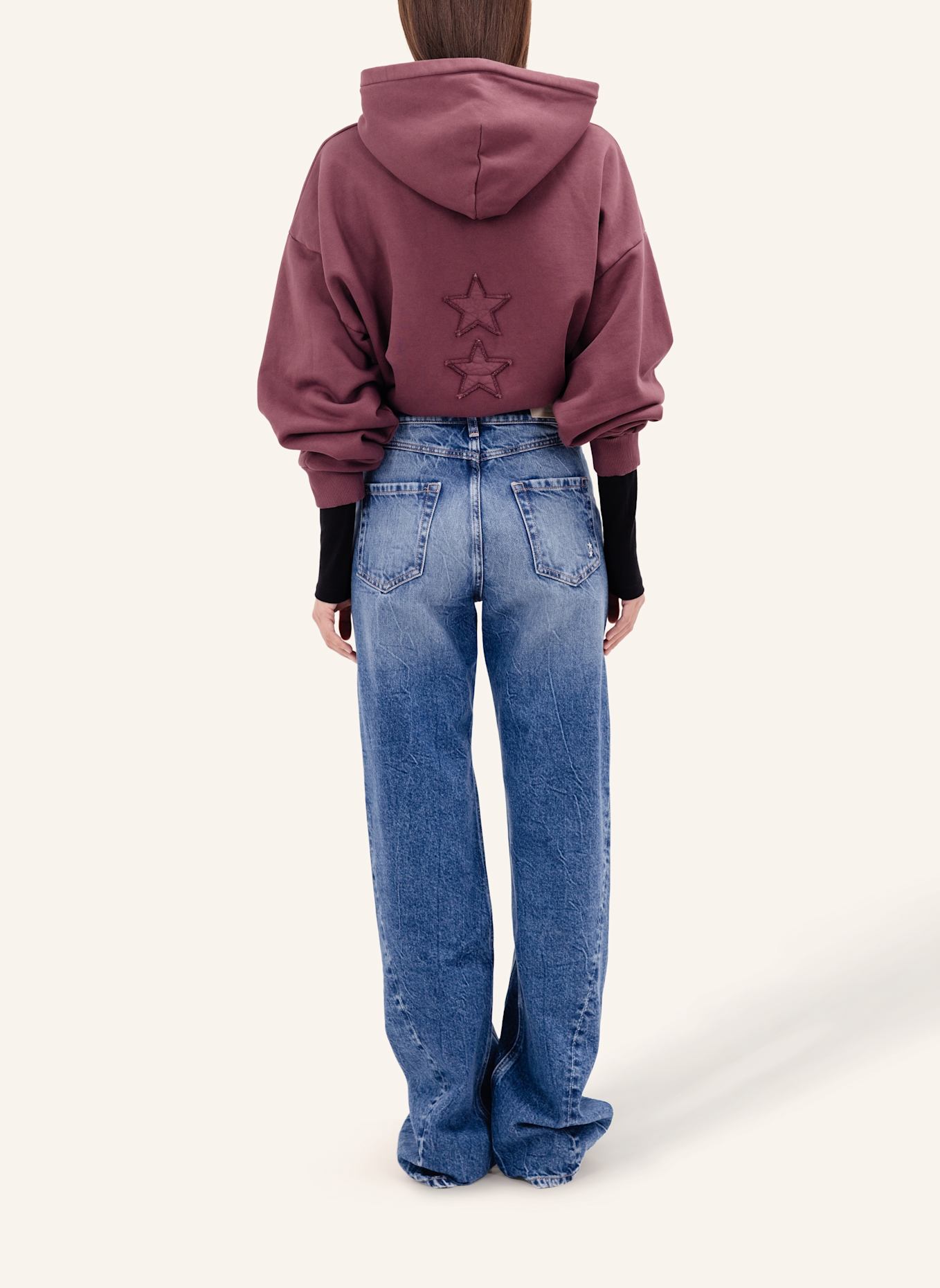 ICON DENIM Jeans ANNIE: DUNKELBLAU