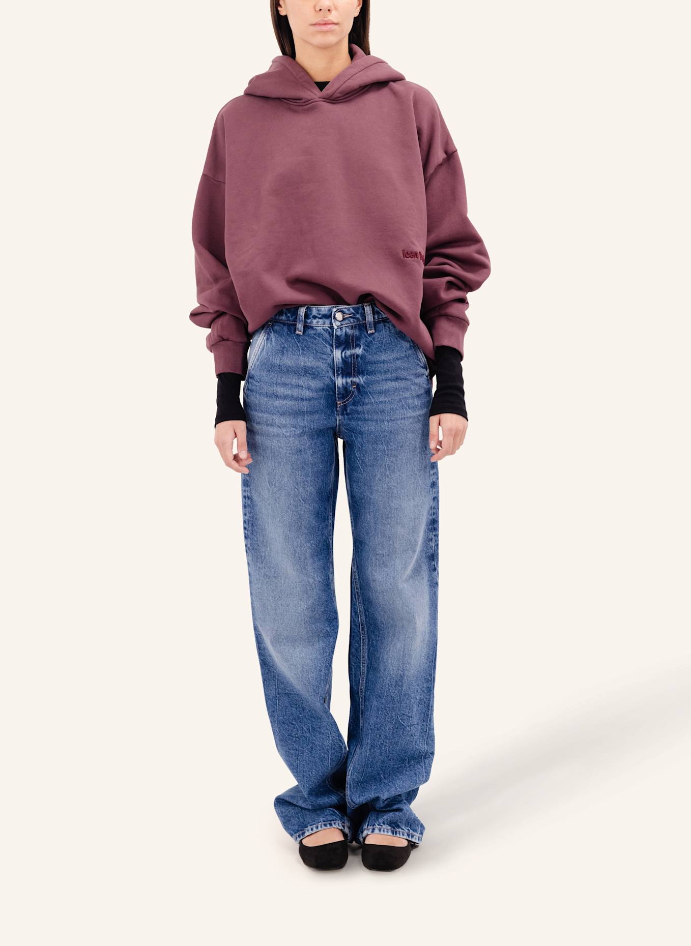 ICON DENIM Jeans ANNIE: DUNKELBLAU