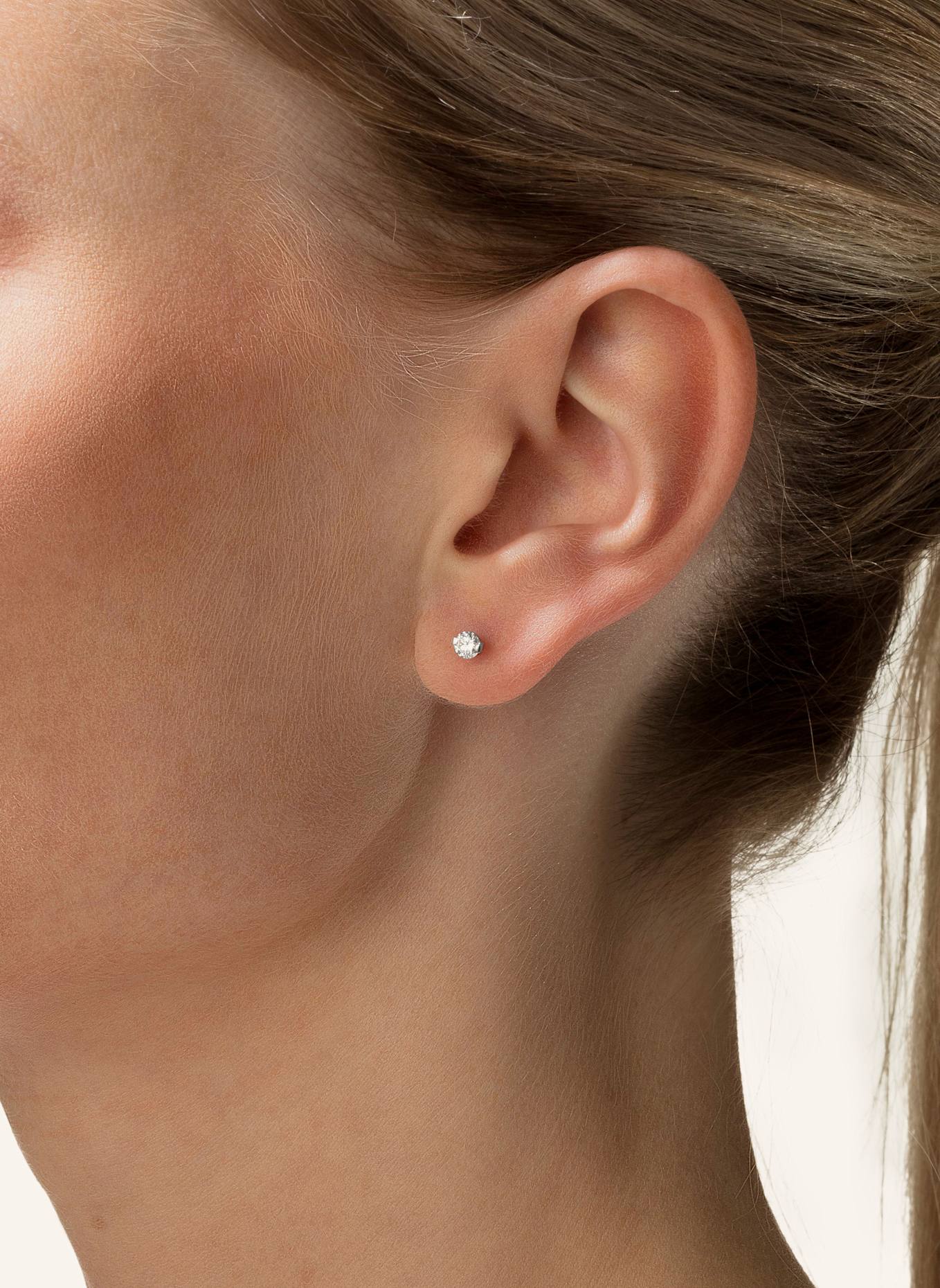 NIESSING Ohrstecker PRINCESS: PLATIN