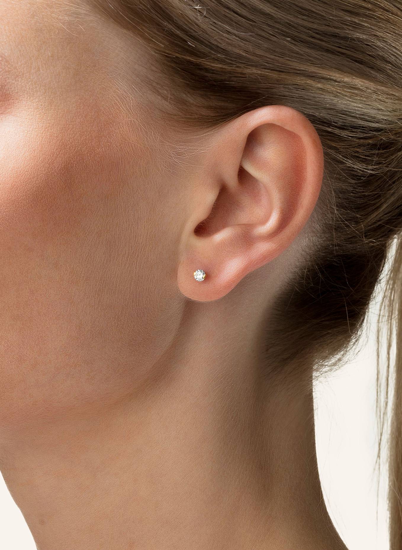 NIESSING Ohrstecker PRINCESS: GOLD