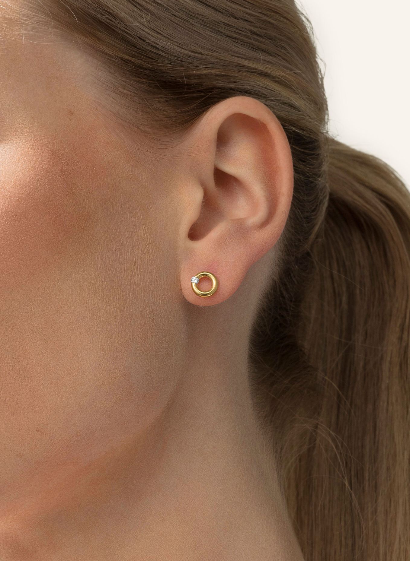 NIESSING Ohrringe SPANNRING®: GOLD