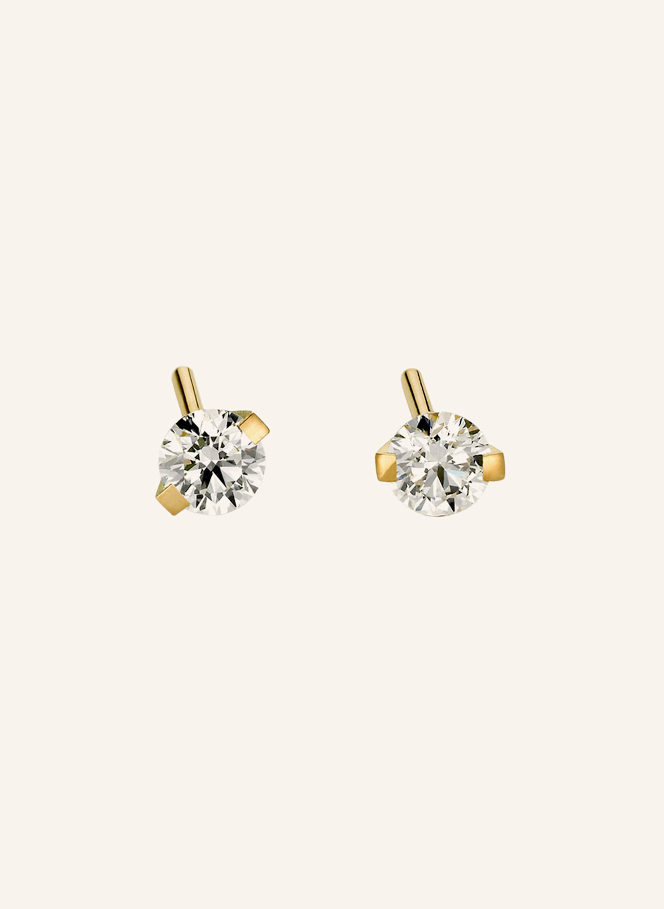 NIESSING Ohrstecker PRINCESS: GOLD