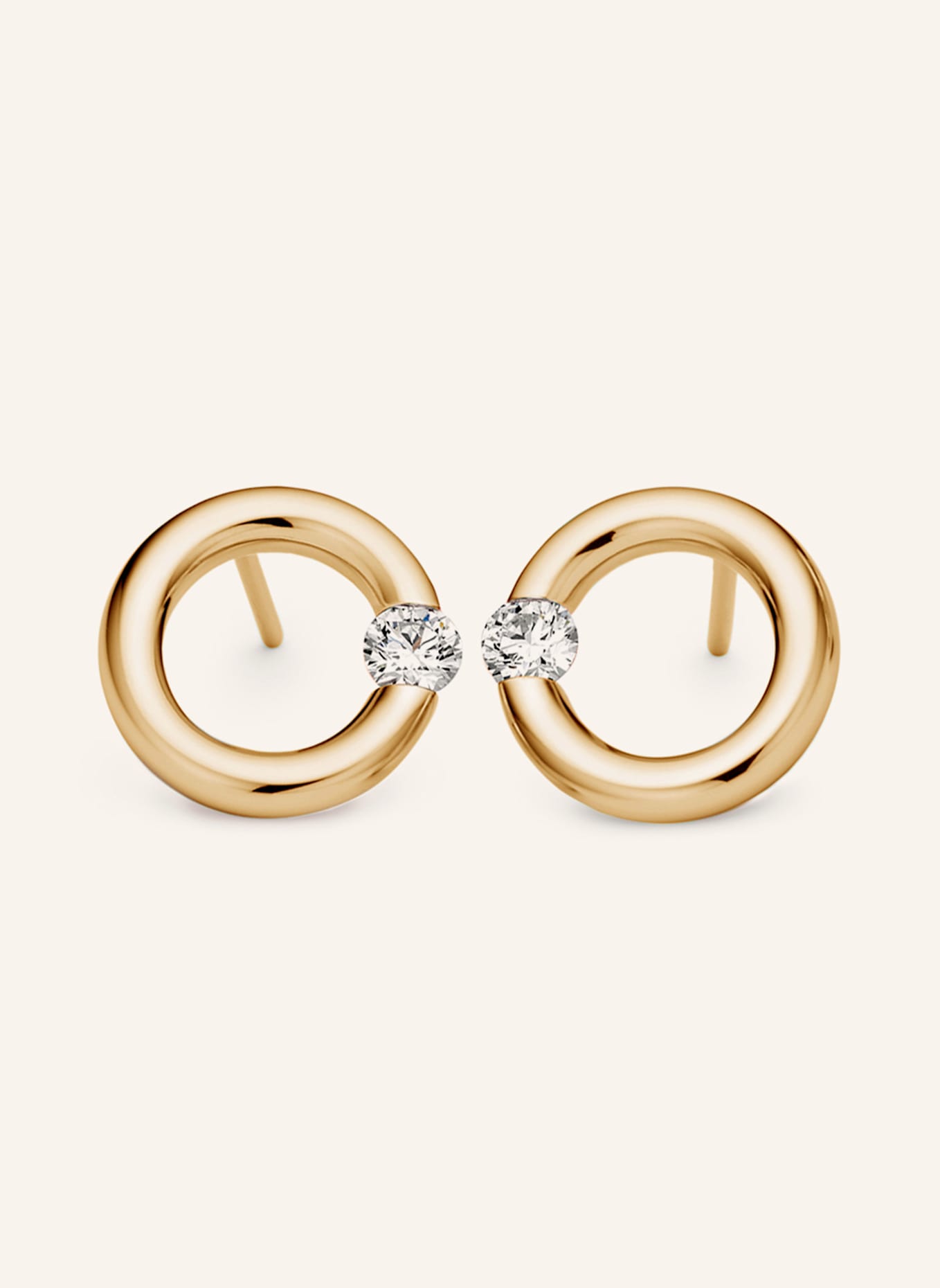 NIESSING Ohrringe SPANNRING®: GOLD