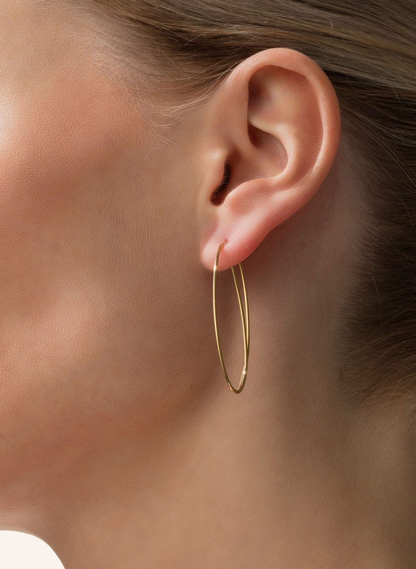 NIESSING Creolen LINEAR: GOLD