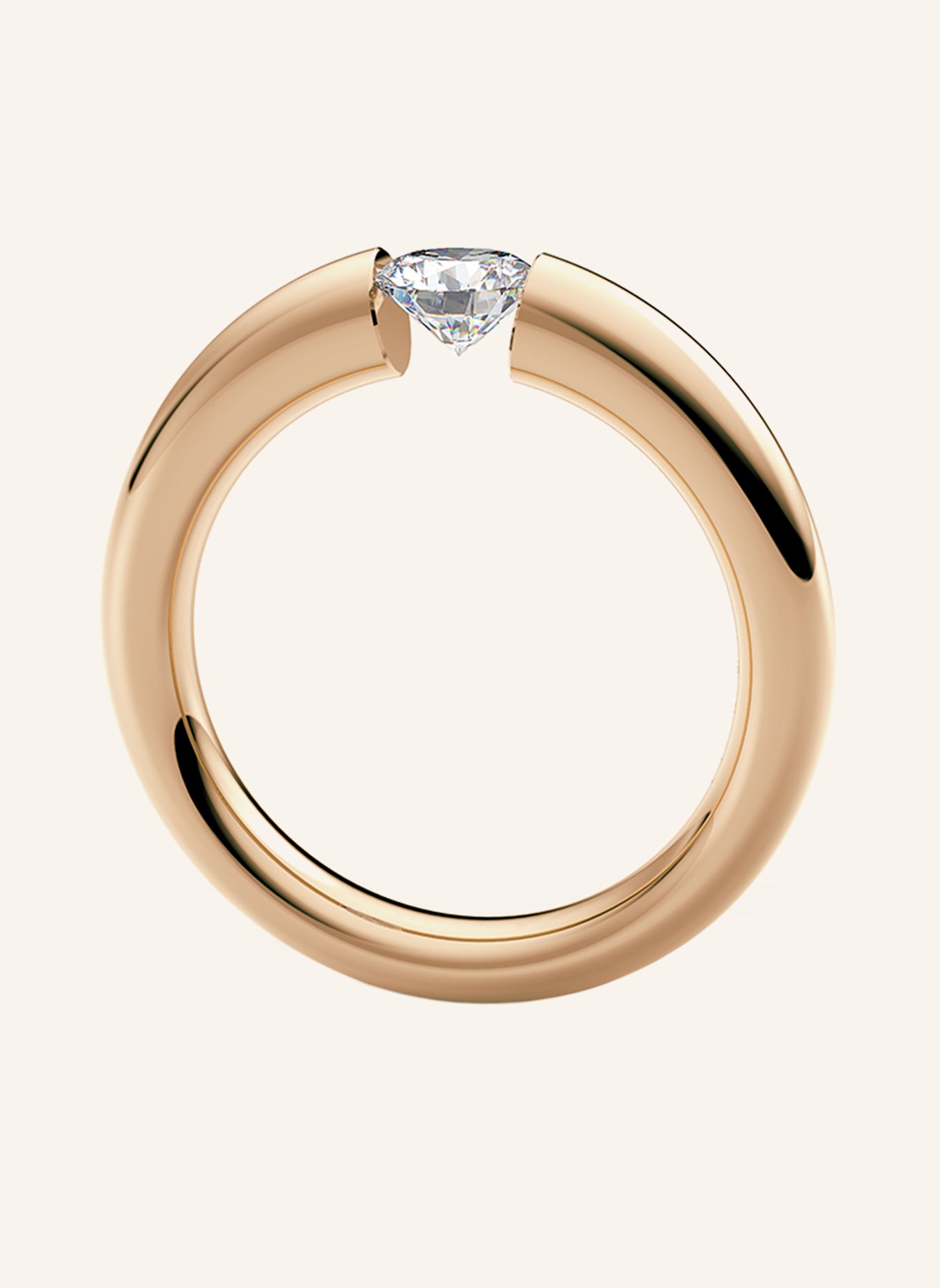 NIESSING Ring SPANNRING® VERLAUF: ROSÉGOLD