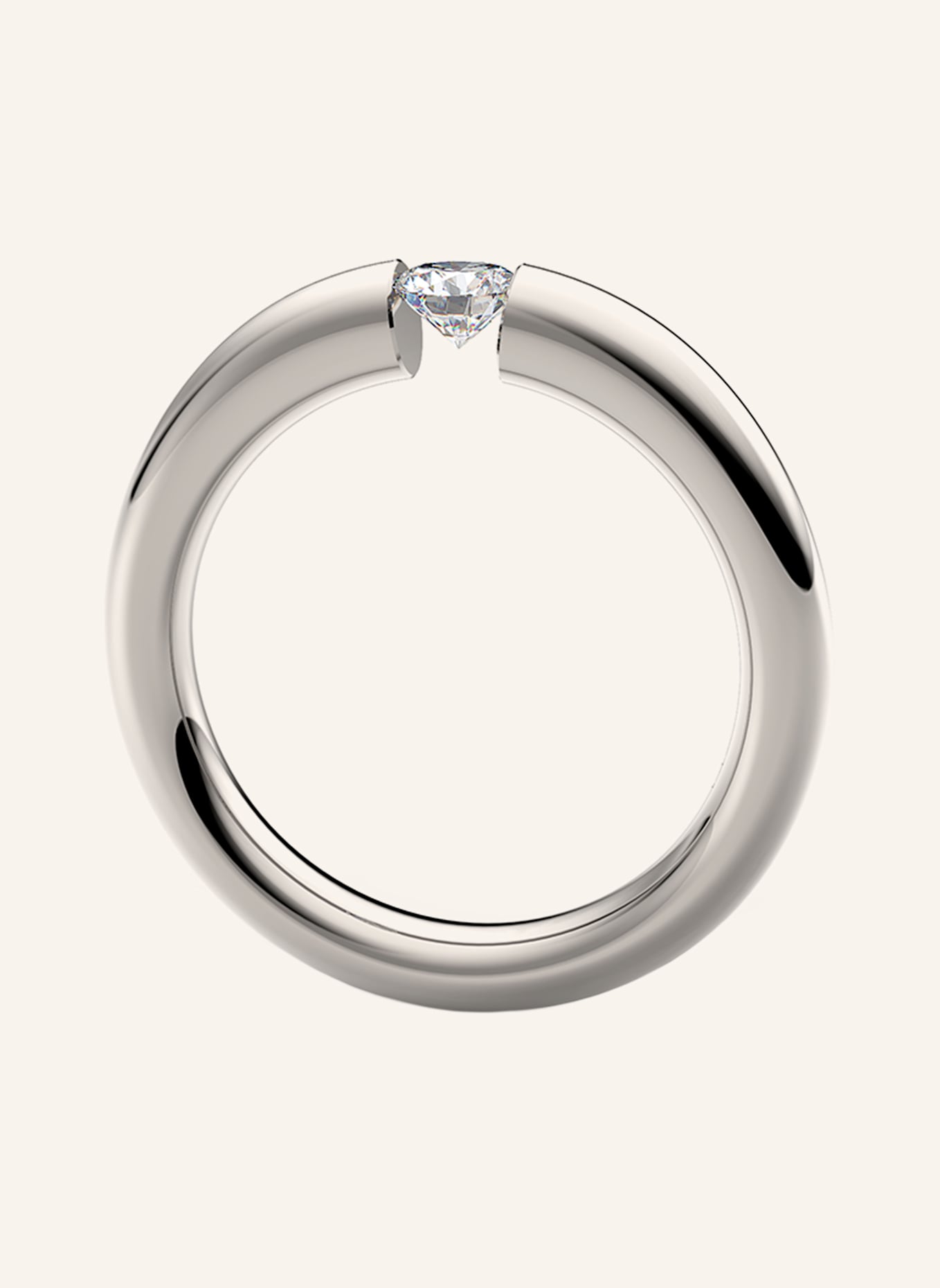 NIESSING Ring SPANNRING® VERLAUF: PLATIN