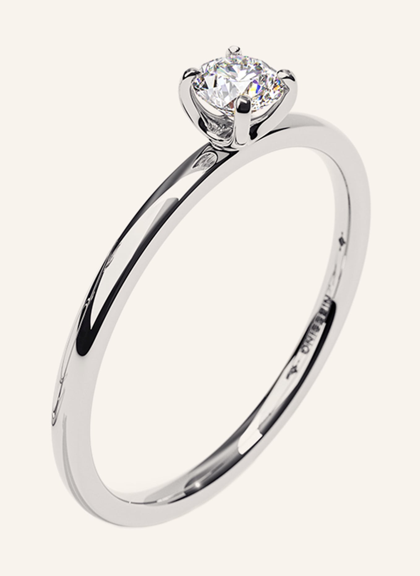 NIESSING Ring AMATIS FINE C: PLATIN