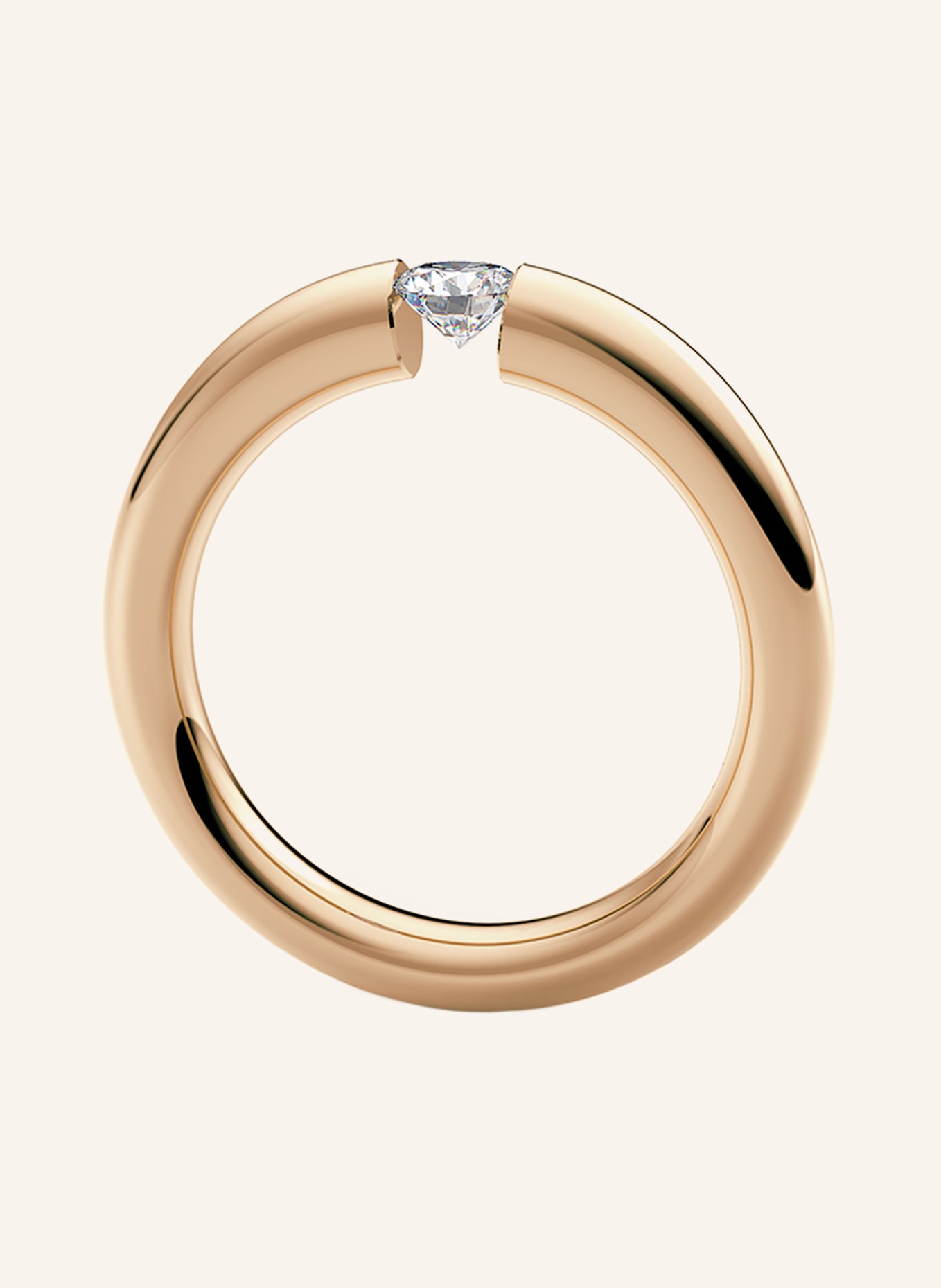 NIESSING Ring SPANNRING® VERLAUF: ROSÉGOLD