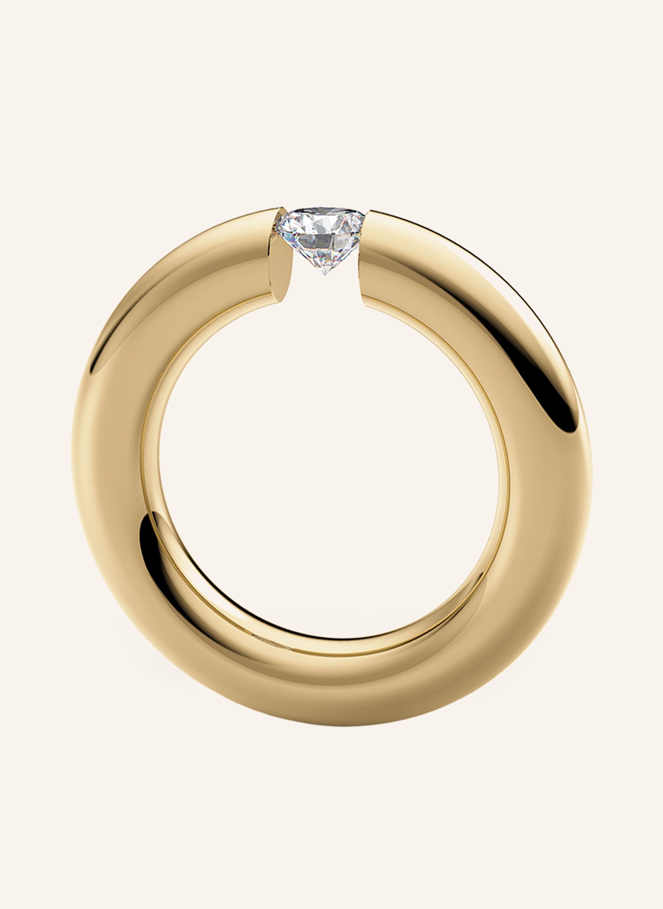 NIESSING Ring SPANNRING® RUND: GOLD