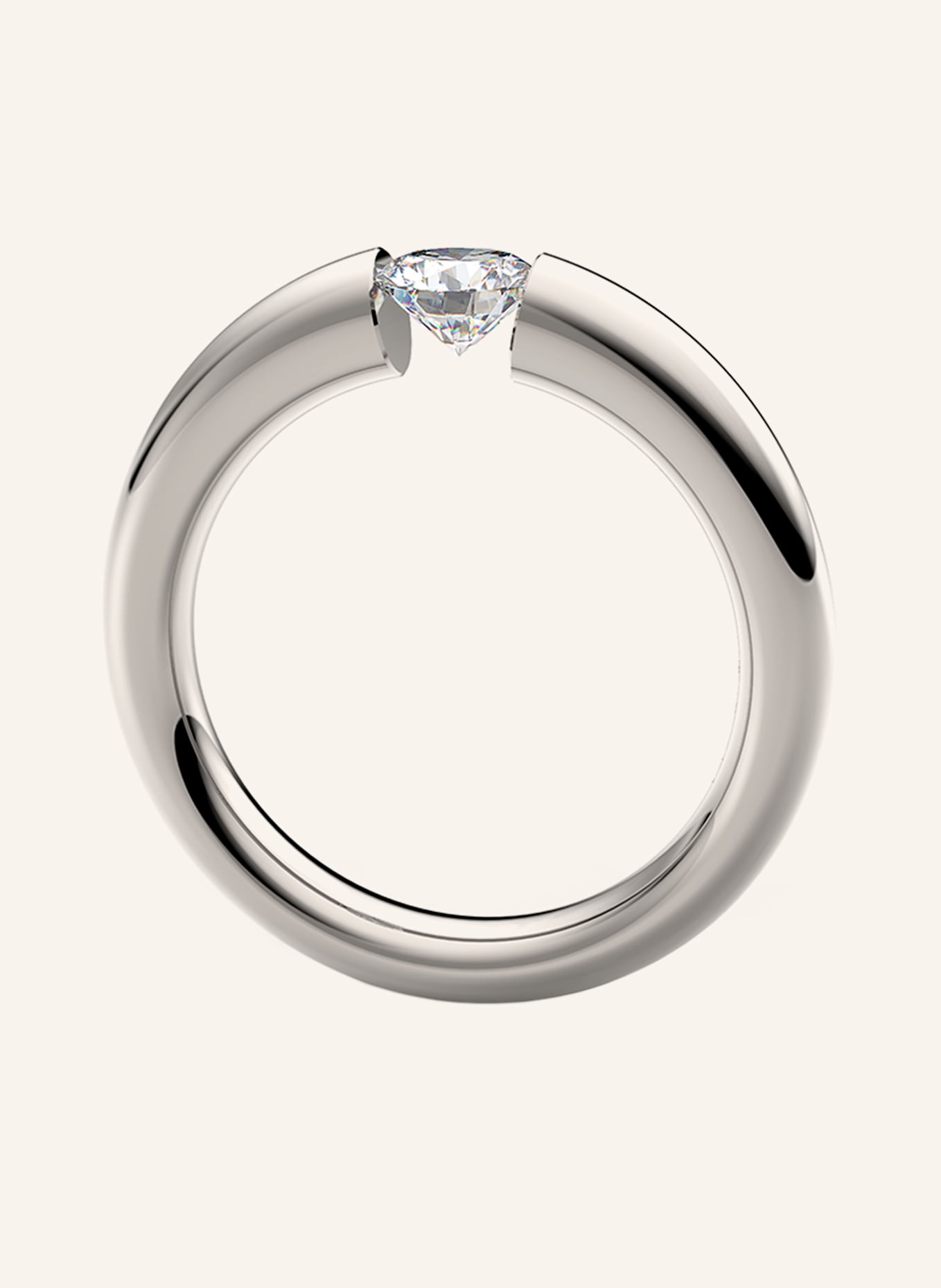 NIESSING Ring SPANNRING® VERLAUF: PLATIN