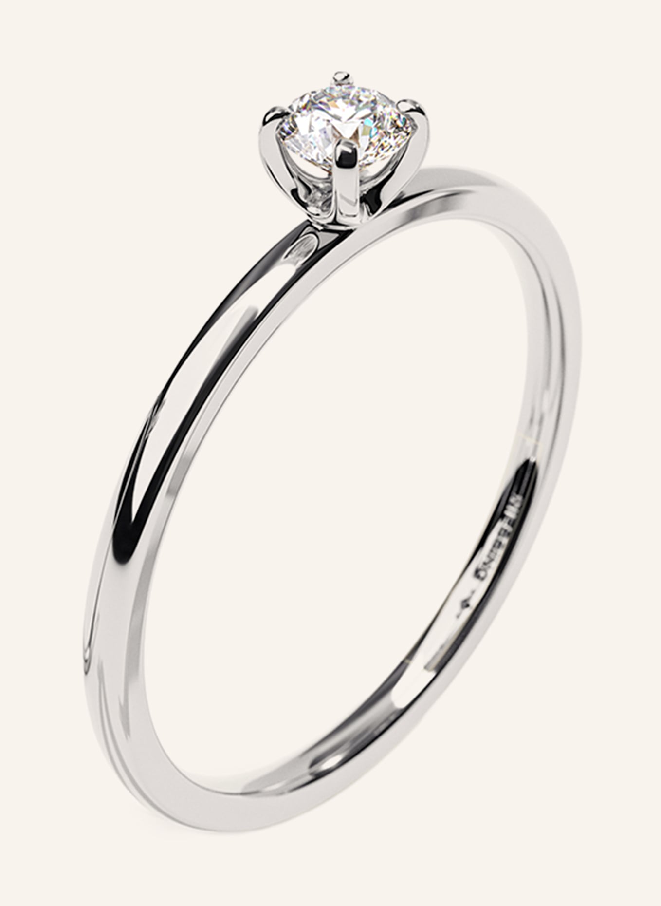 NIESSING Ring AMATIS FINE C: PLATIN