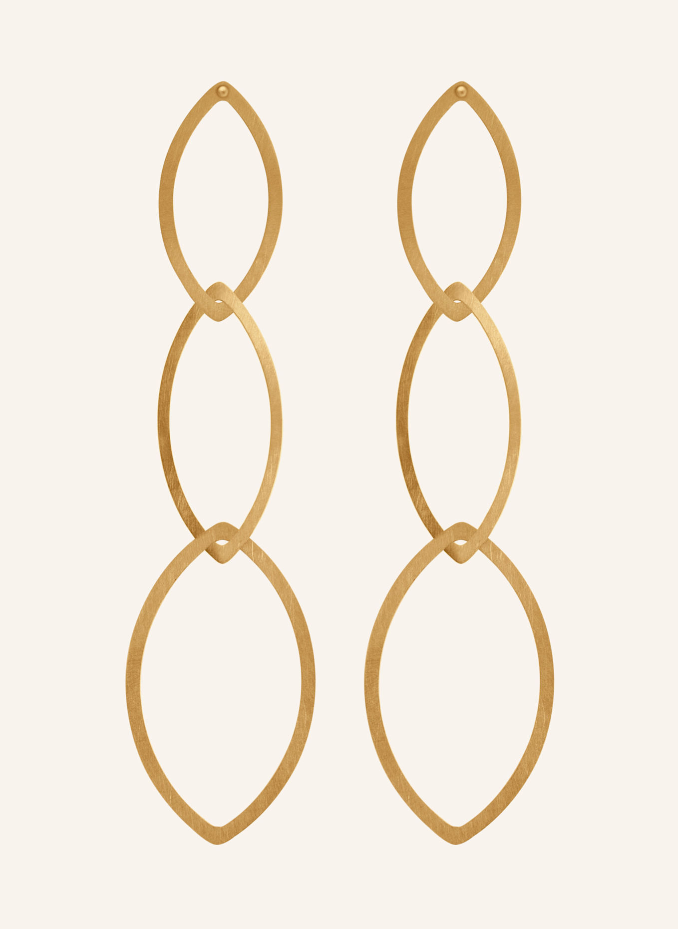 NIESSING Ohrringe QUINTA NAVETTE: GOLD