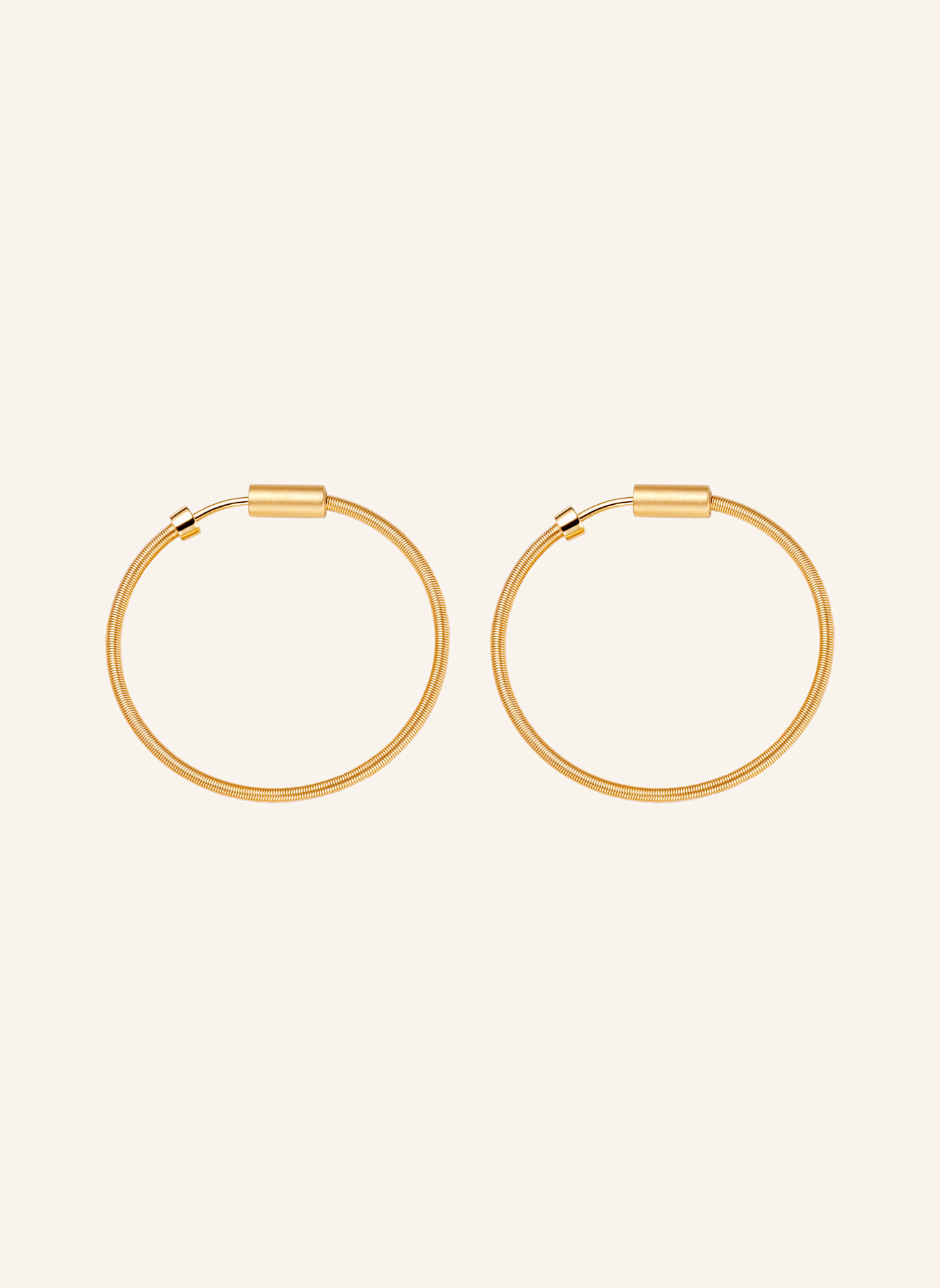 NIESSING Creolen COLETTE: ROSÉGOLD