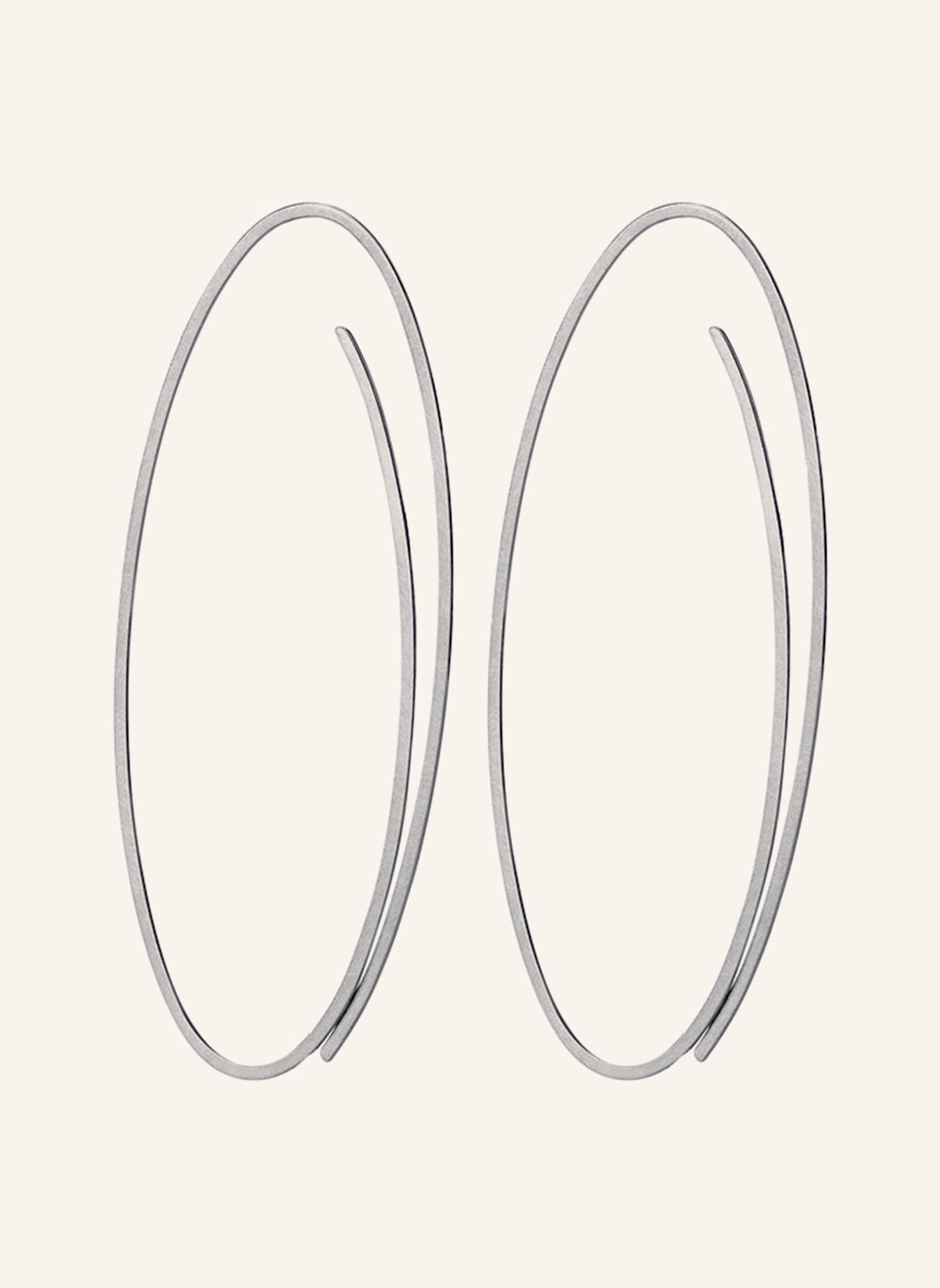 NIESSING Creolen LINEAR: PLATIN