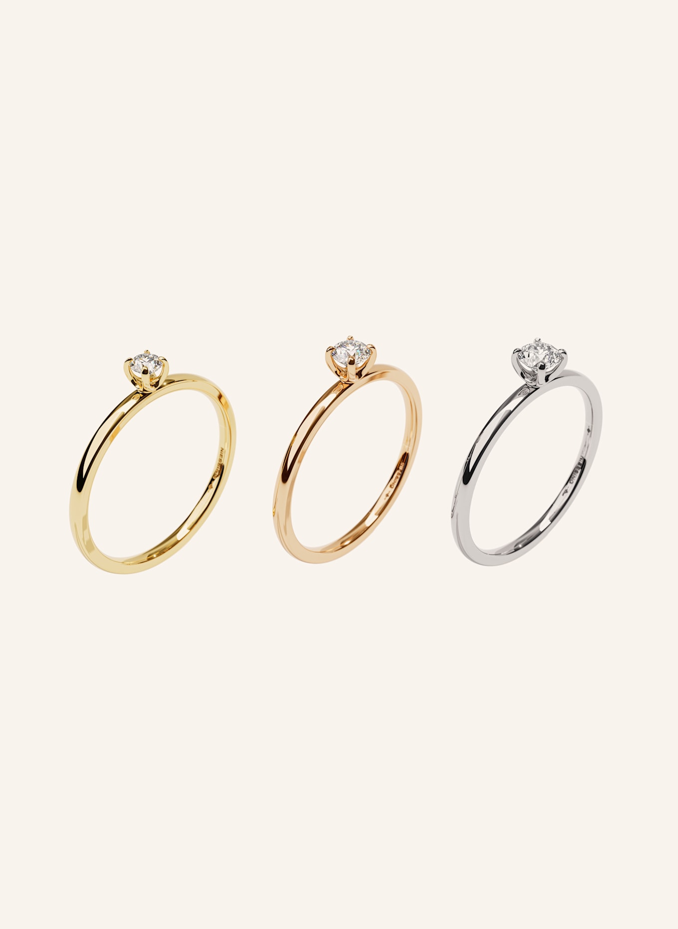 NIESSING Ring AMATIS FINE C: ROSÉGOLD
