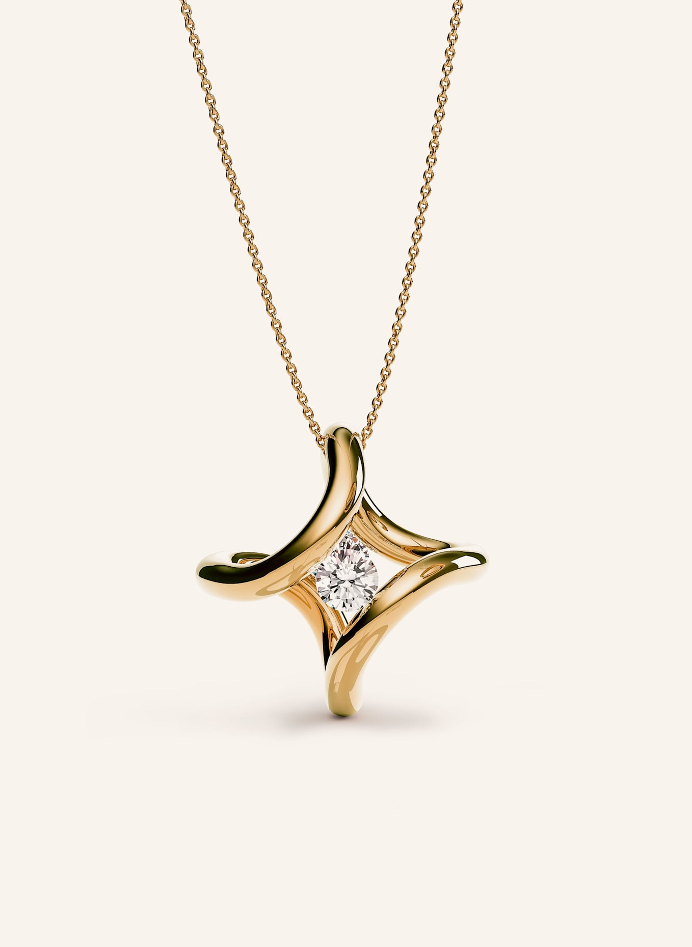 NIESSING Anhänger SPANNRING® ÄRA: GOLD