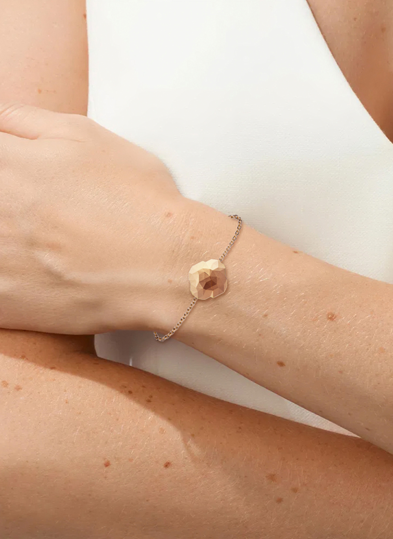 NIESSING Armband TOPIA: ROSÉGOLD
