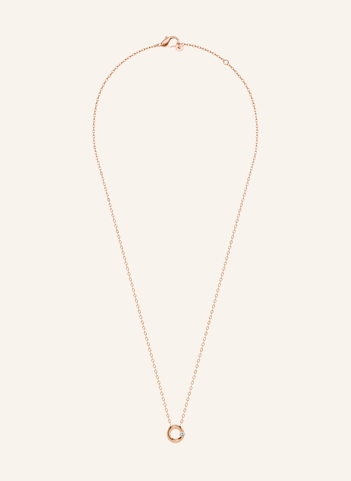 NIESSING Kette SPANNRING®: ROSÉGOLD