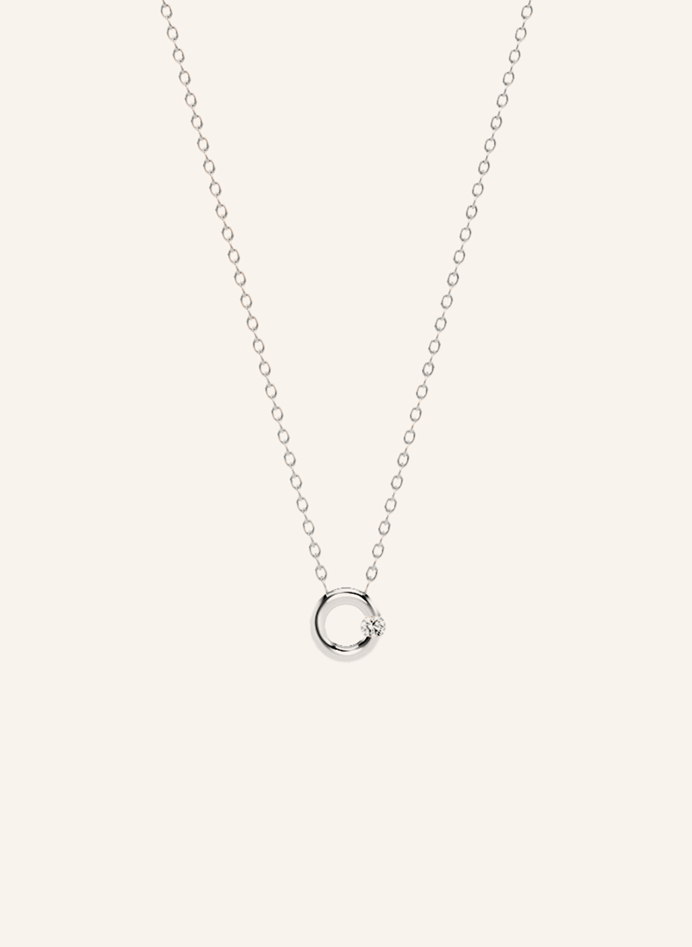 NIESSING Kette SPANNRING®: PLATIN