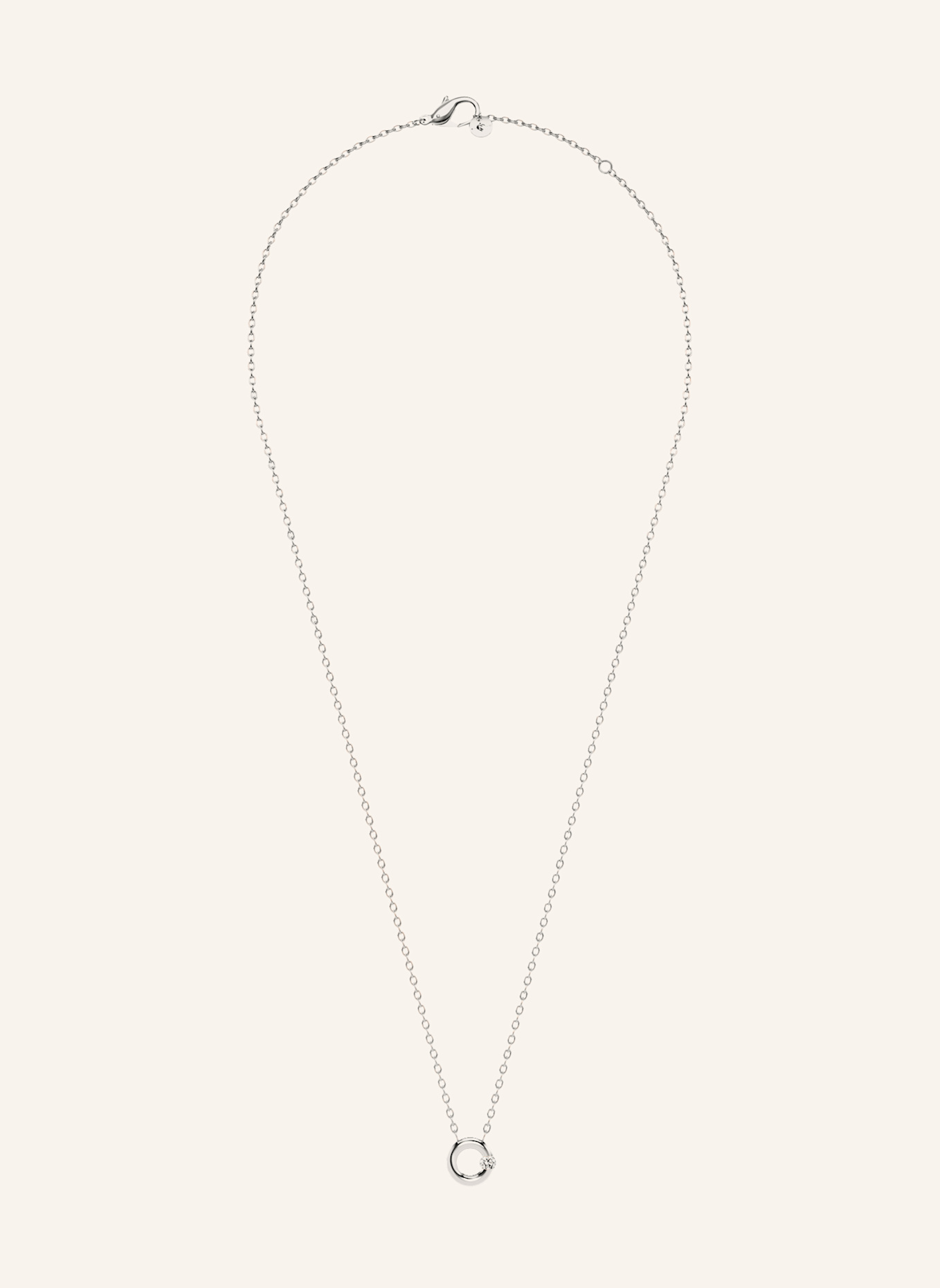 NIESSING Kette SPANNRING®: PLATIN