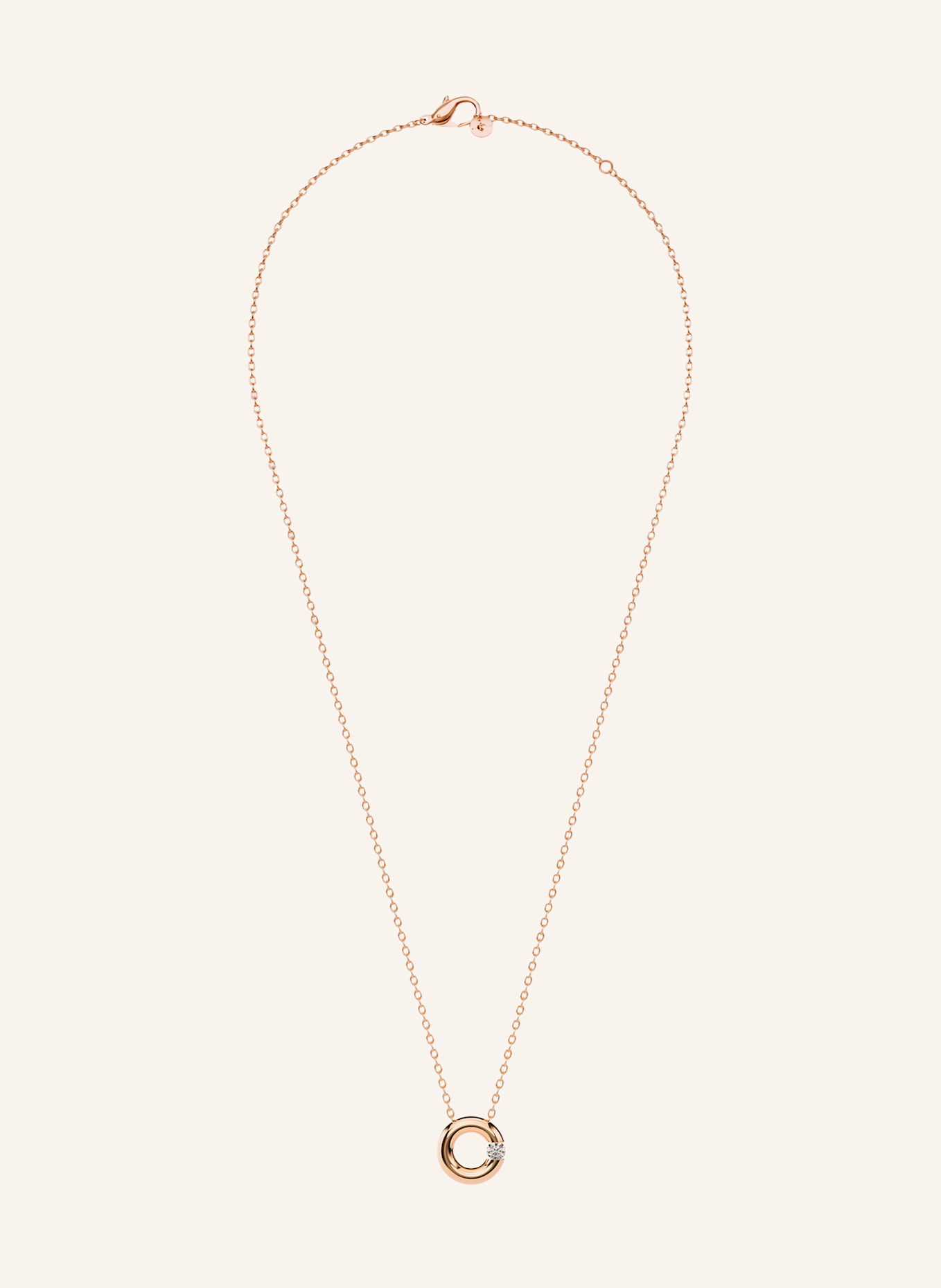 NIESSING Kette SPANNRING®: ROSÉGOLD