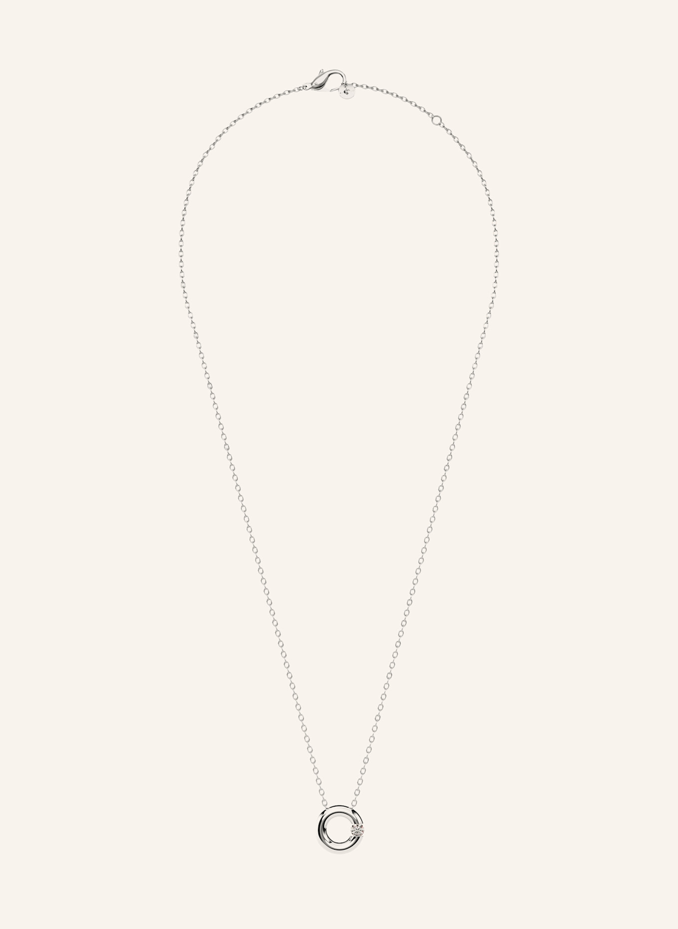 NIESSING Kette SPANNRING®: PLATIN