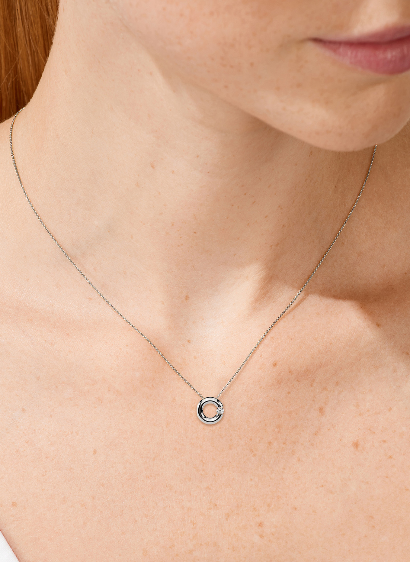 NIESSING Kette SPANNRING®: PLATIN