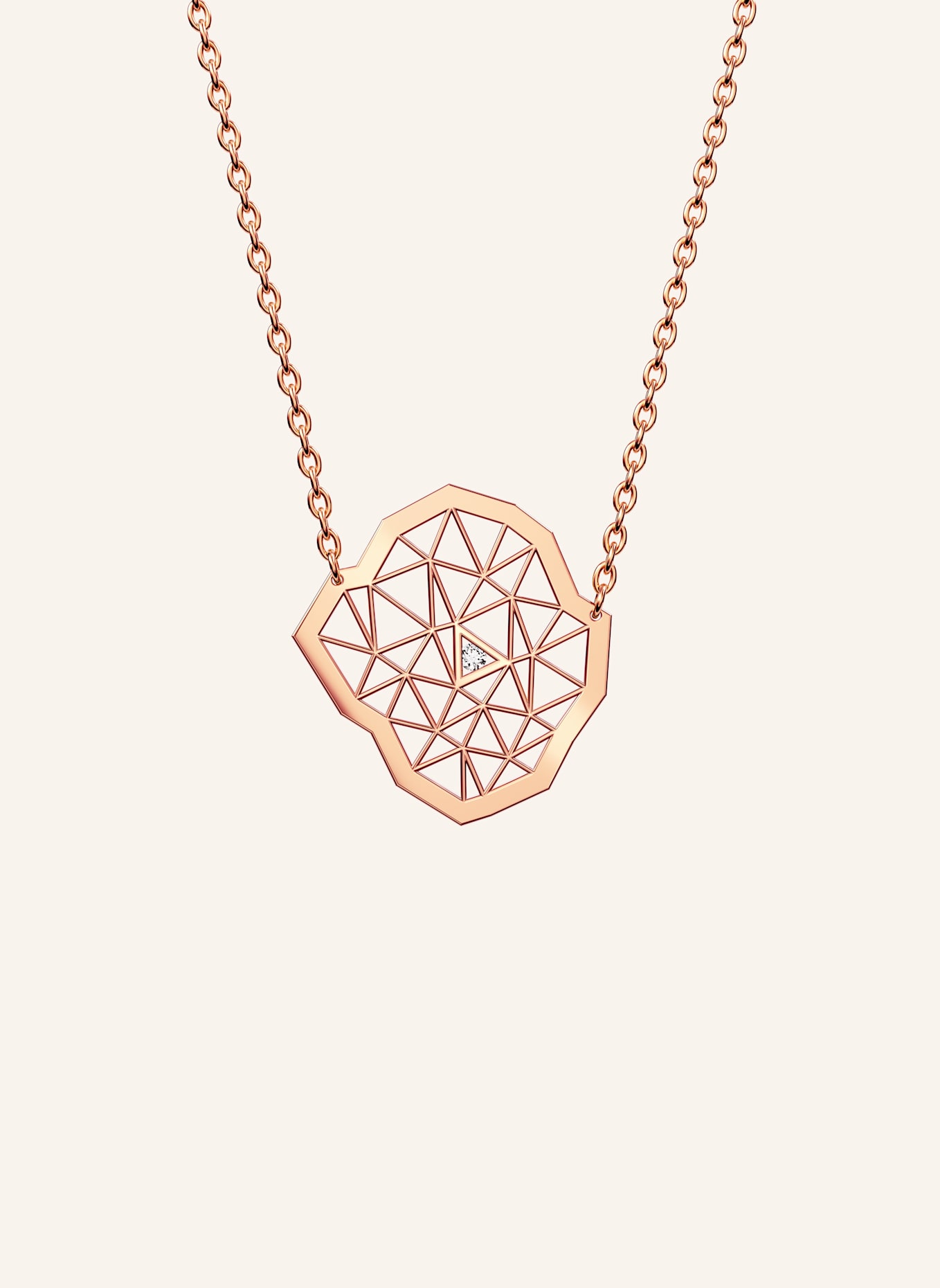 NIESSING Kette TOPIA VISION: ROSÉGOLD