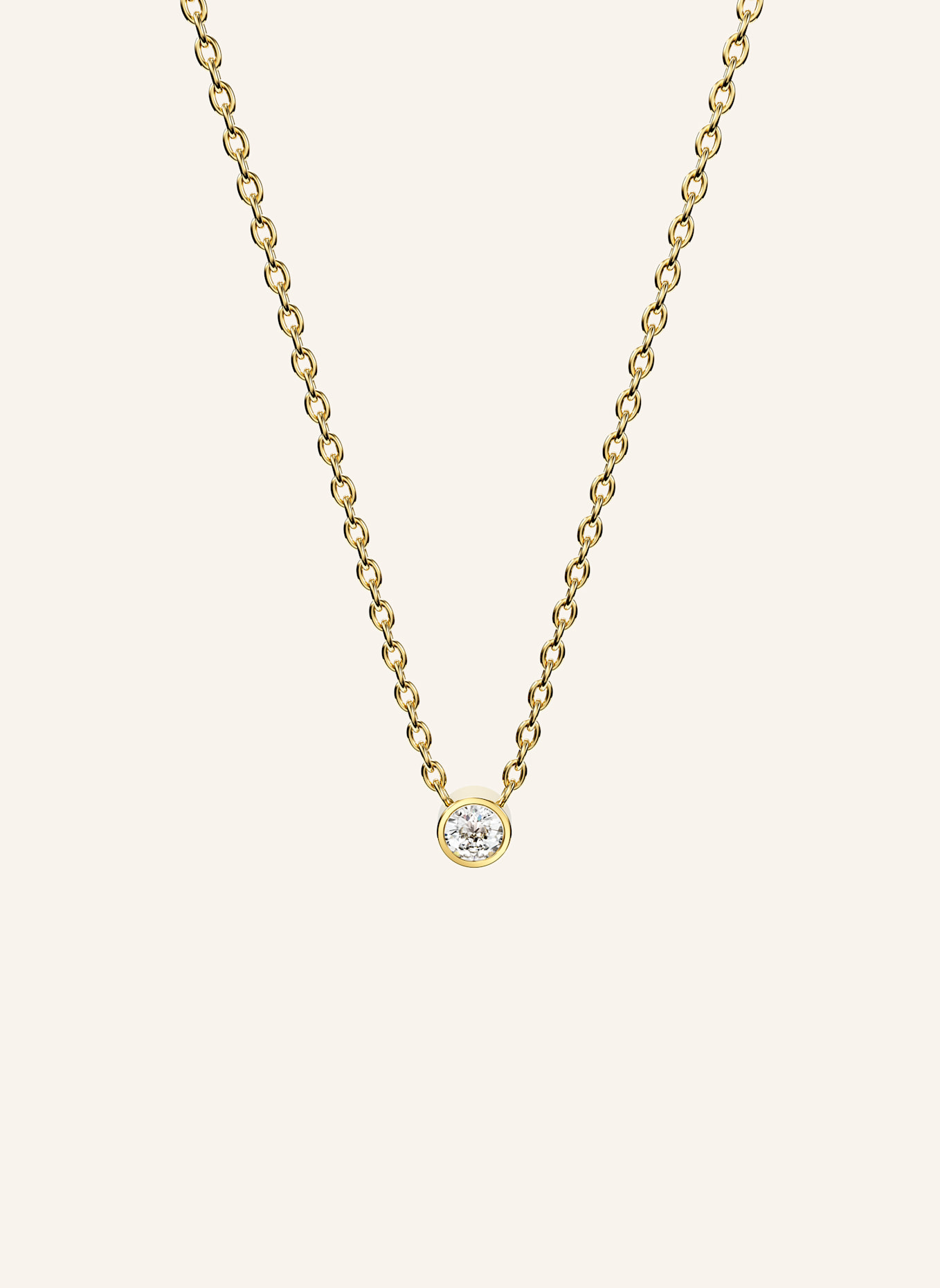 NIESSING Kette BRILLANT AKZENT: GOLD