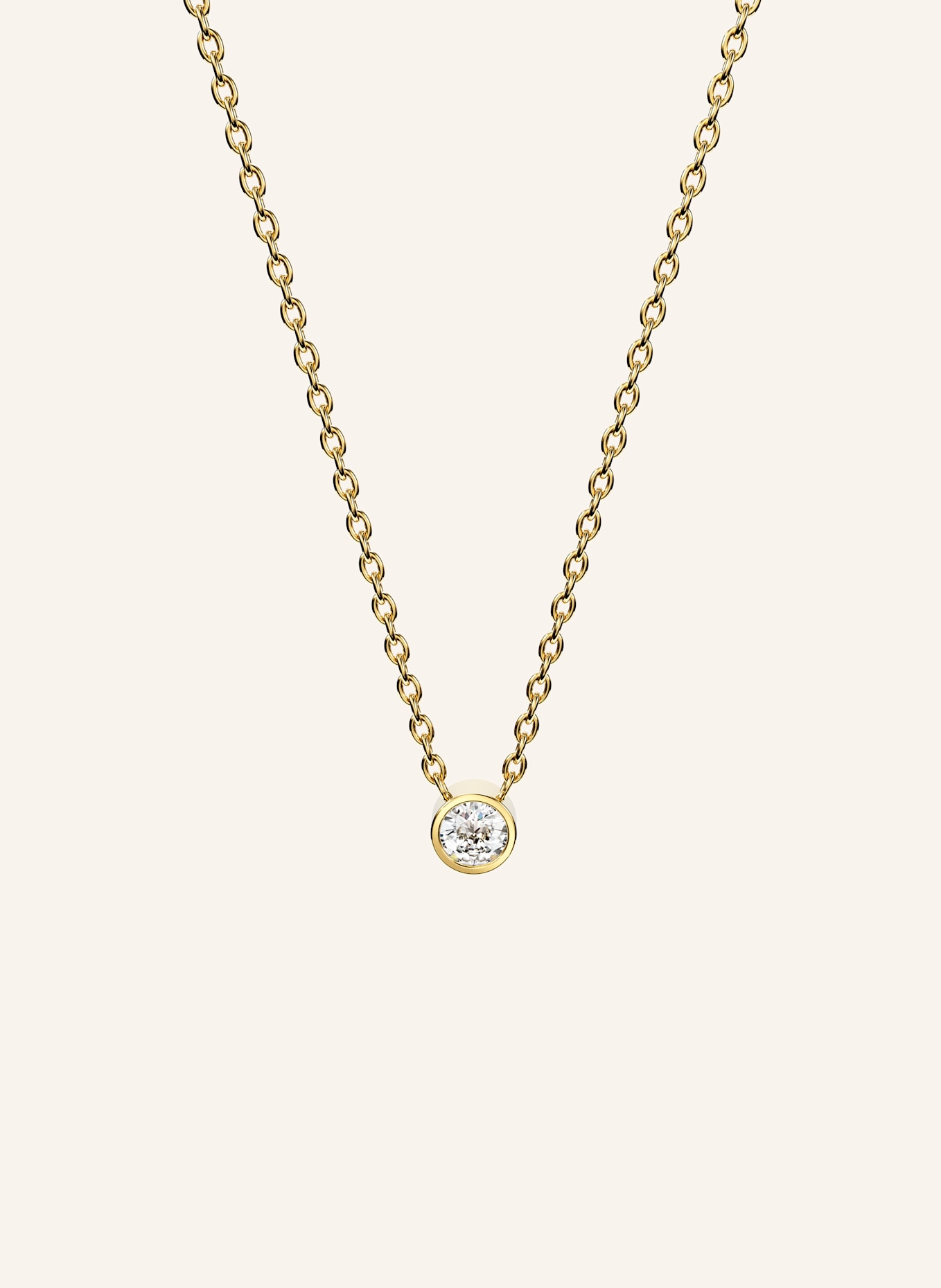 NIESSING Kette BRILLANT AKZENT: GOLD