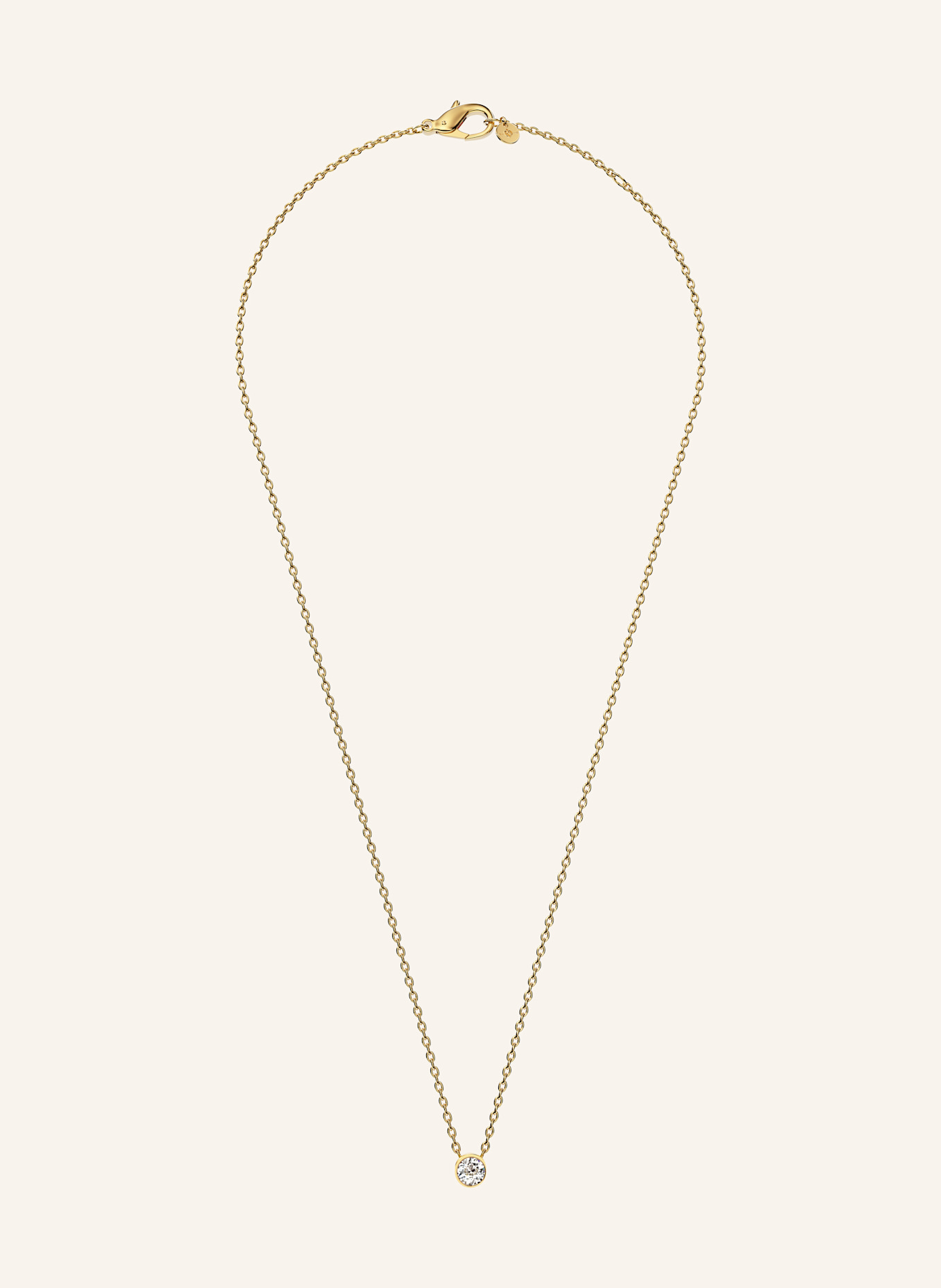 NIESSING Kette BRILLANT AKZENT: GOLD