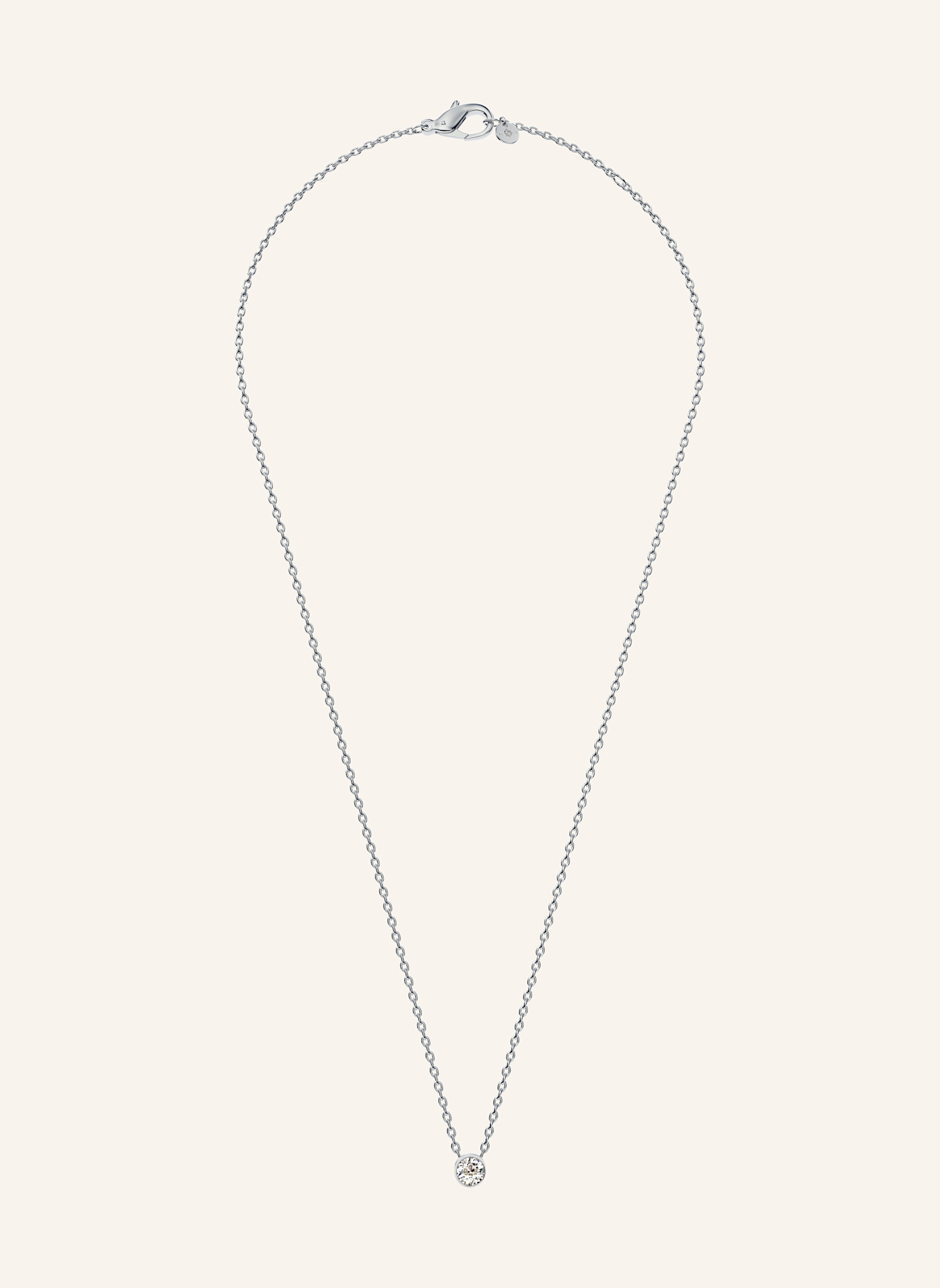 NIESSING Kette BRILLANT AKZENT: PLATIN