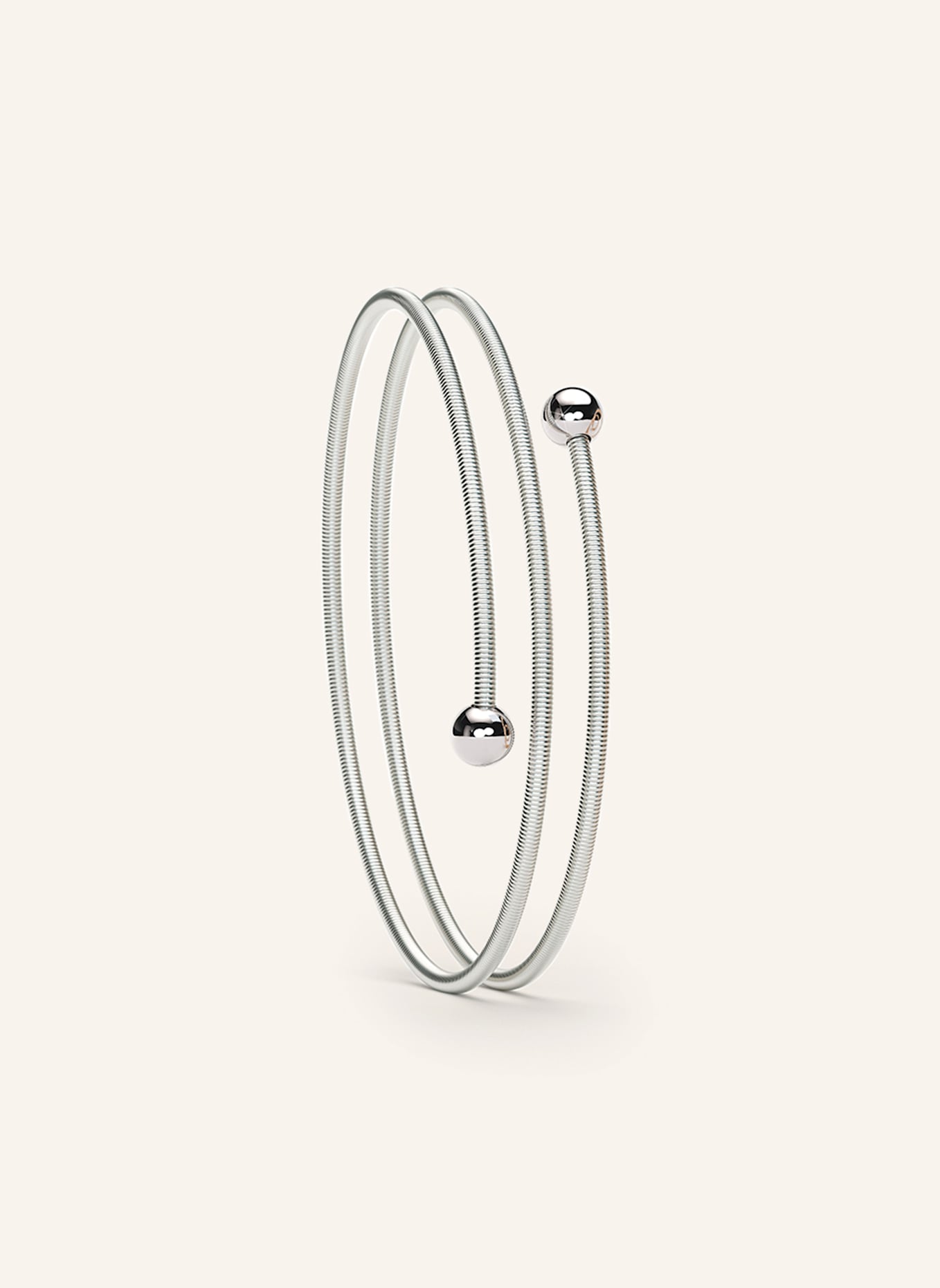 NIESSING Armreif COLETTE C EMBRACE 2-fach: PLATIN