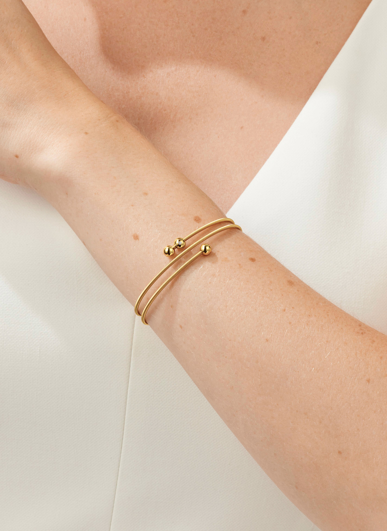 NIESSING Anhänger COLETTE C KUGEL Hold: GOLD